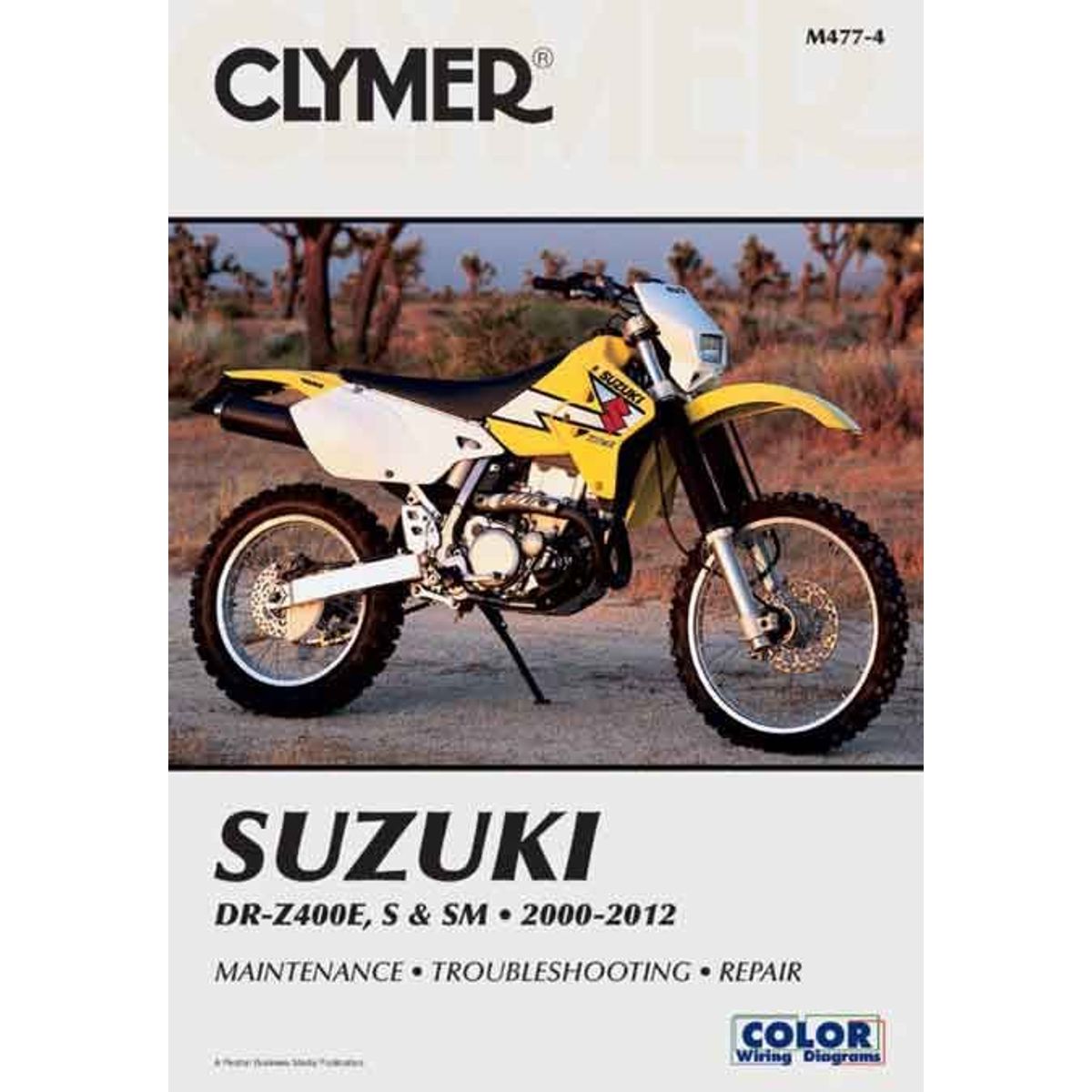 Suzuki 400 DRZ 2000-2012 manual - M4774