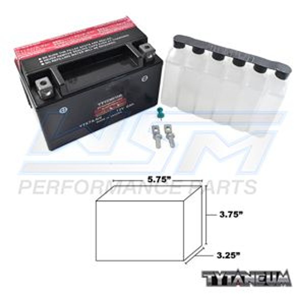 Suzuki 450 lt-r 2006-2009 batteri - 66180