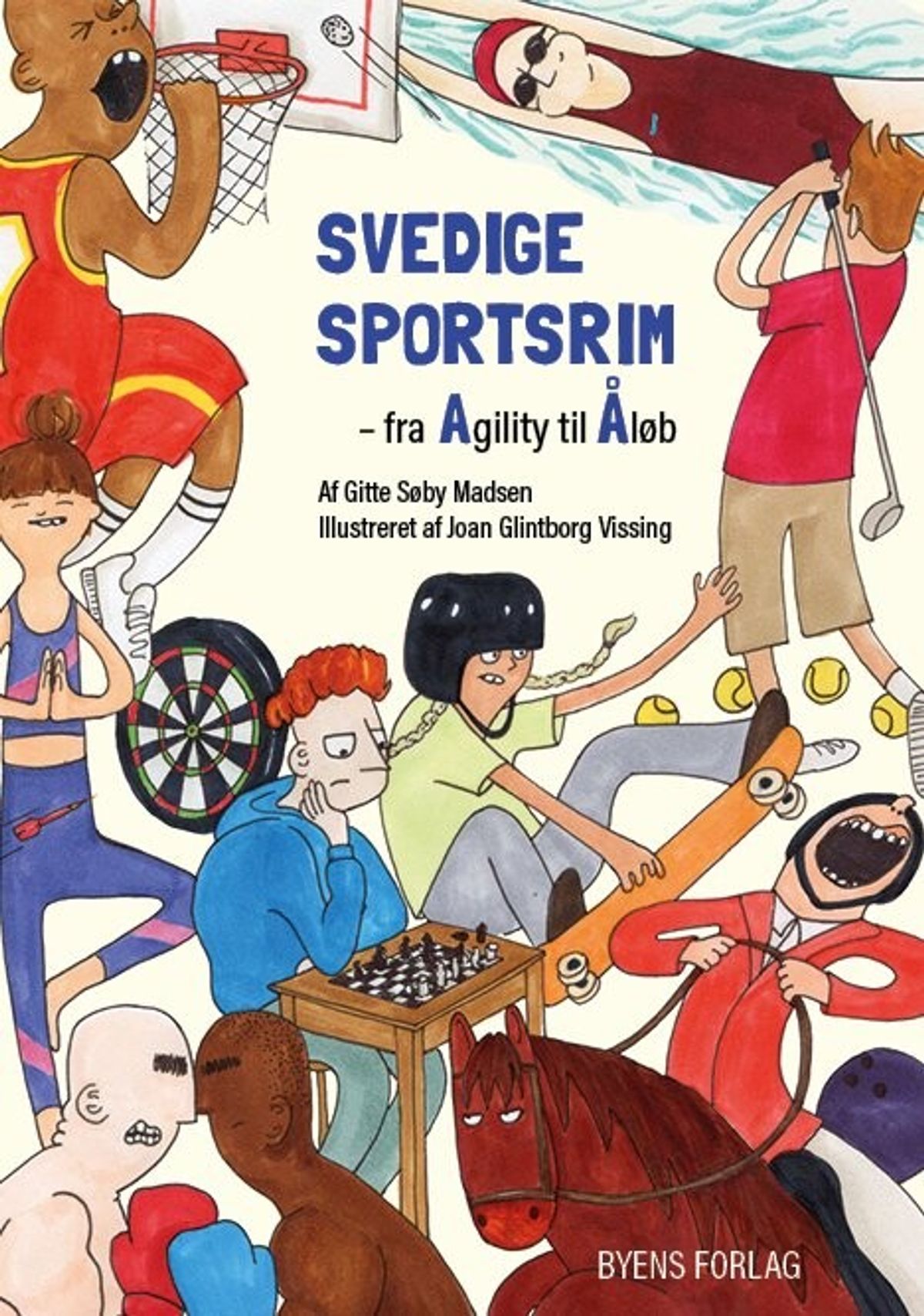 Svedige Sportsrim - Gitte Søby Madsen - Bog