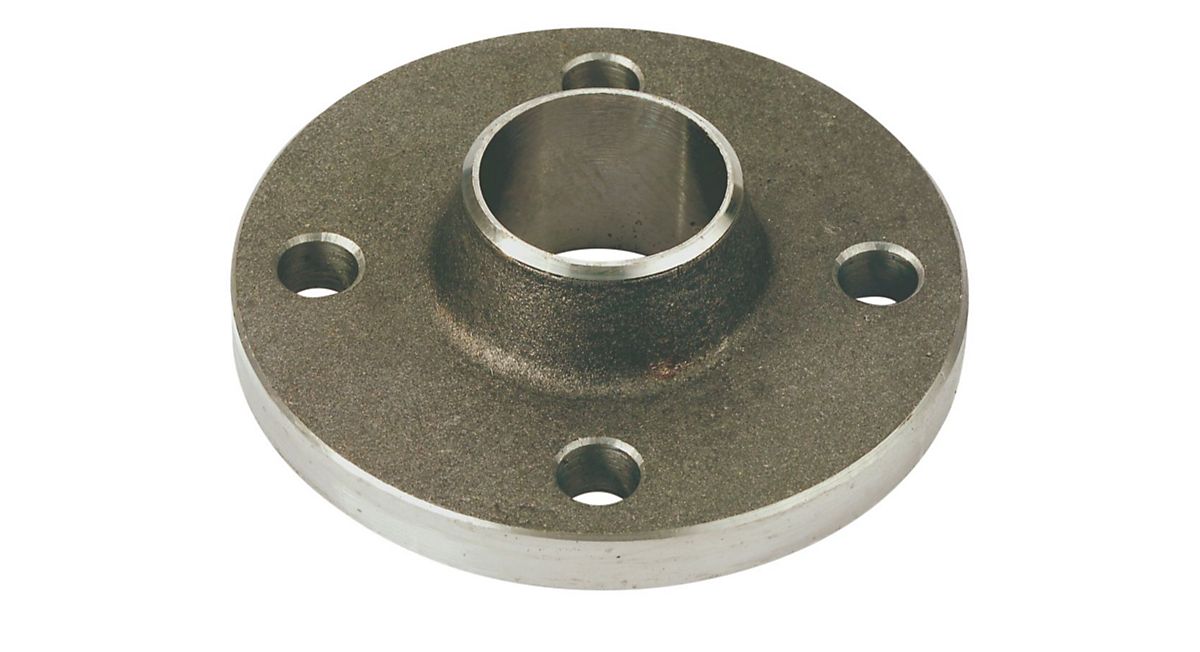 Svejseflange 26,9 mm. S=2,6. 4 bolthuller EN 1092-1 Type 11/B2 PN100 P250GH