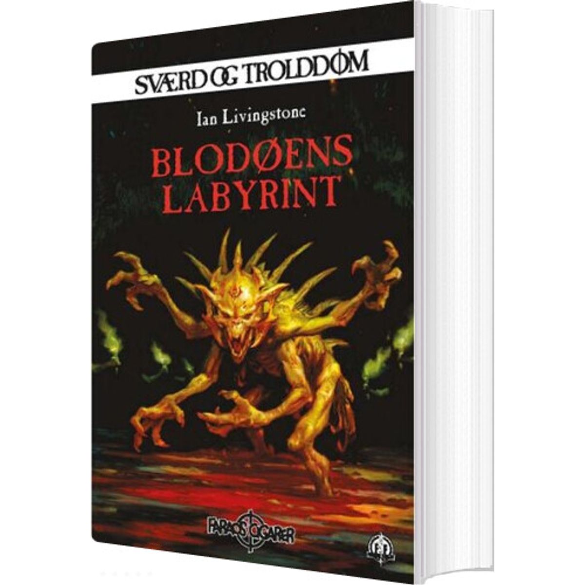 Sværd Og Trolddom 21: Blodøens Labyrint - Ian Livingstone - Bog