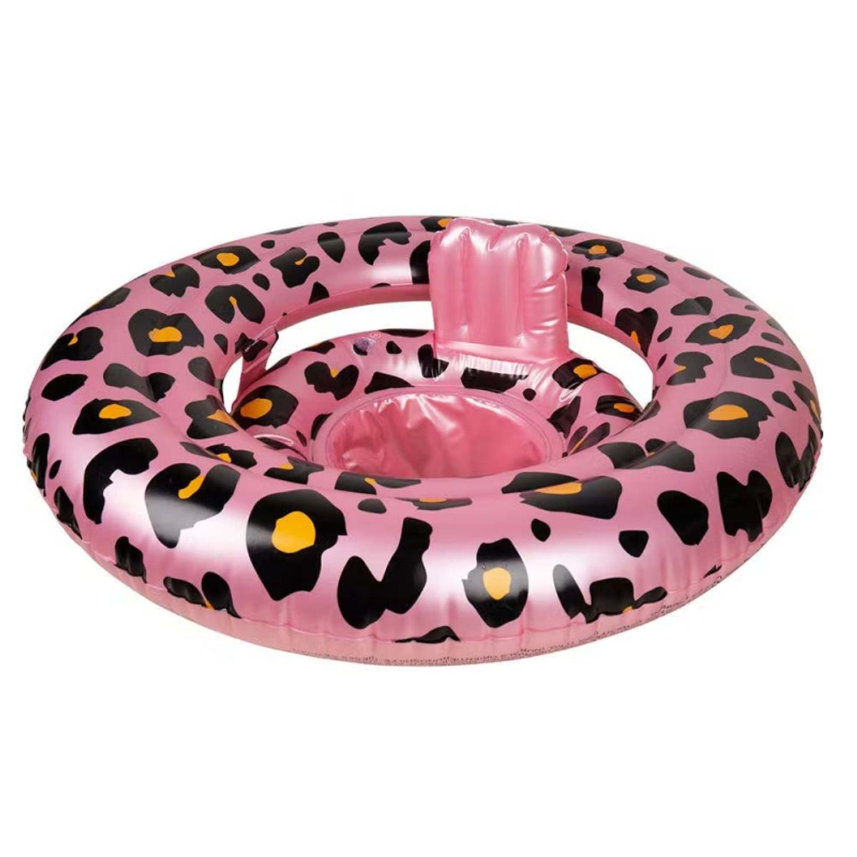 Svømmesæde til baby fra Swim Essentials - Pink leopard