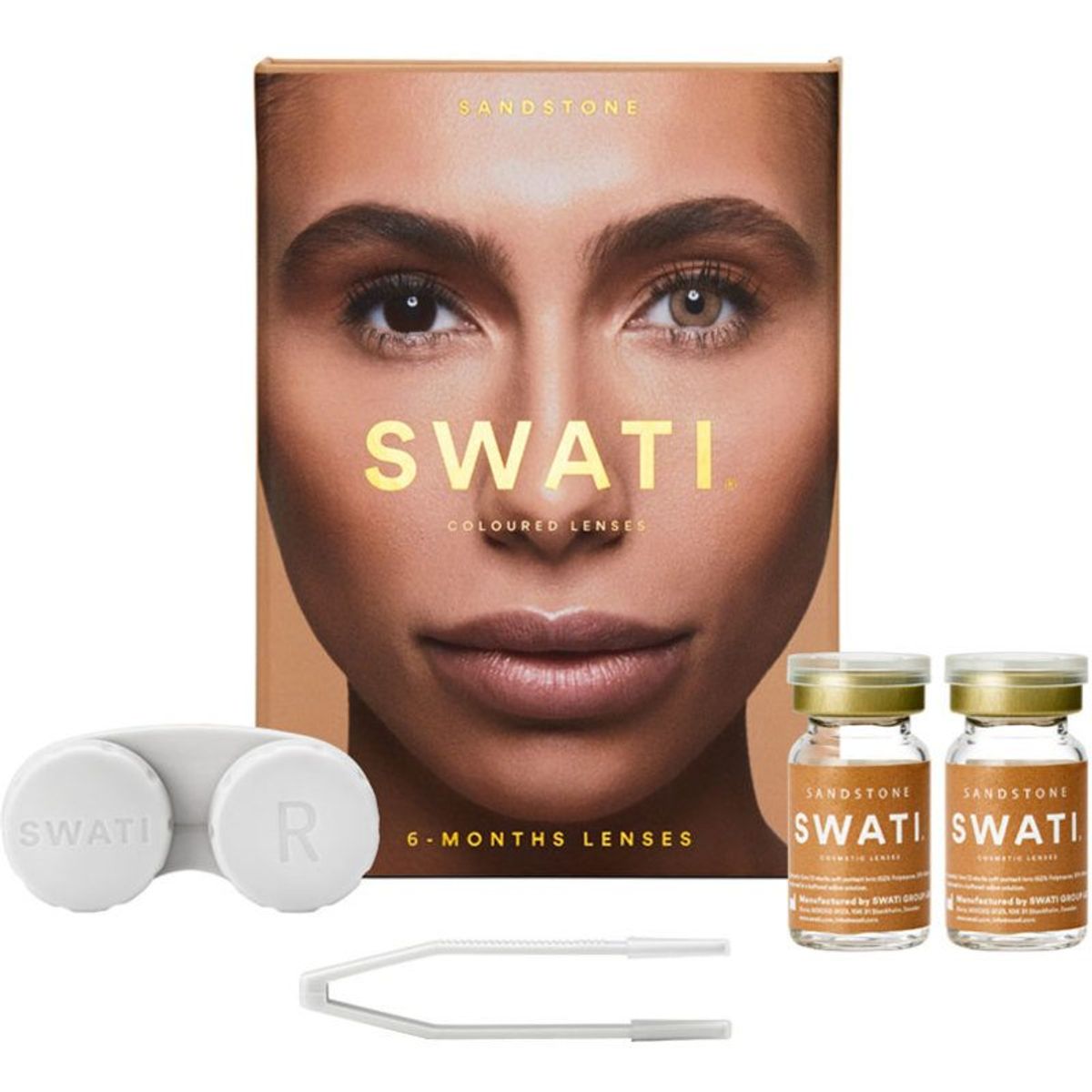 SWATI Cosmetics 6 Months Lenses - Sandstone