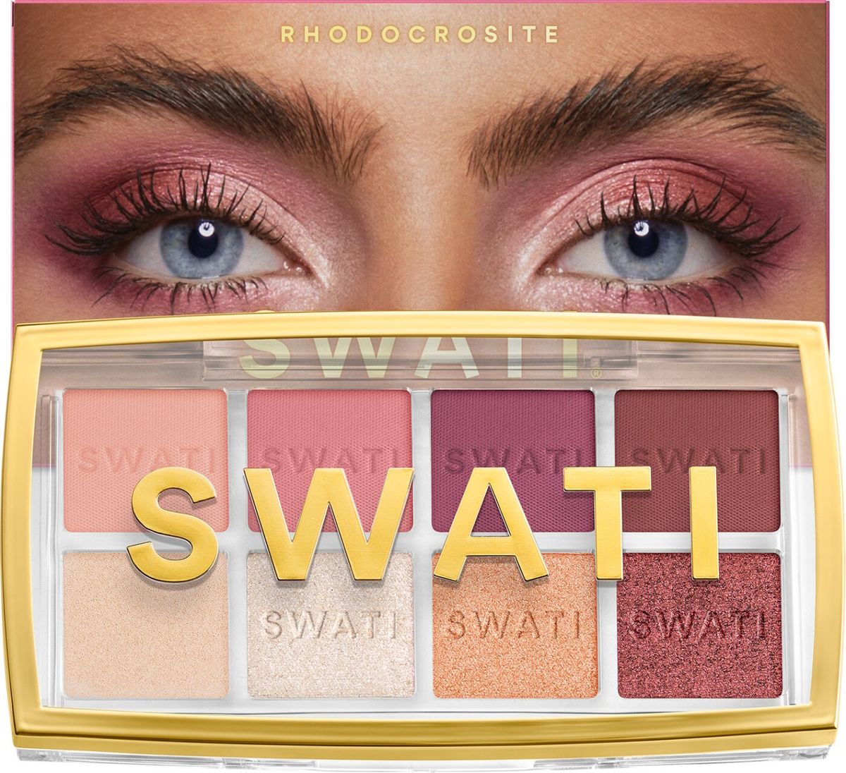 Swati - Rhodochrosiste - øjenskygge Palette