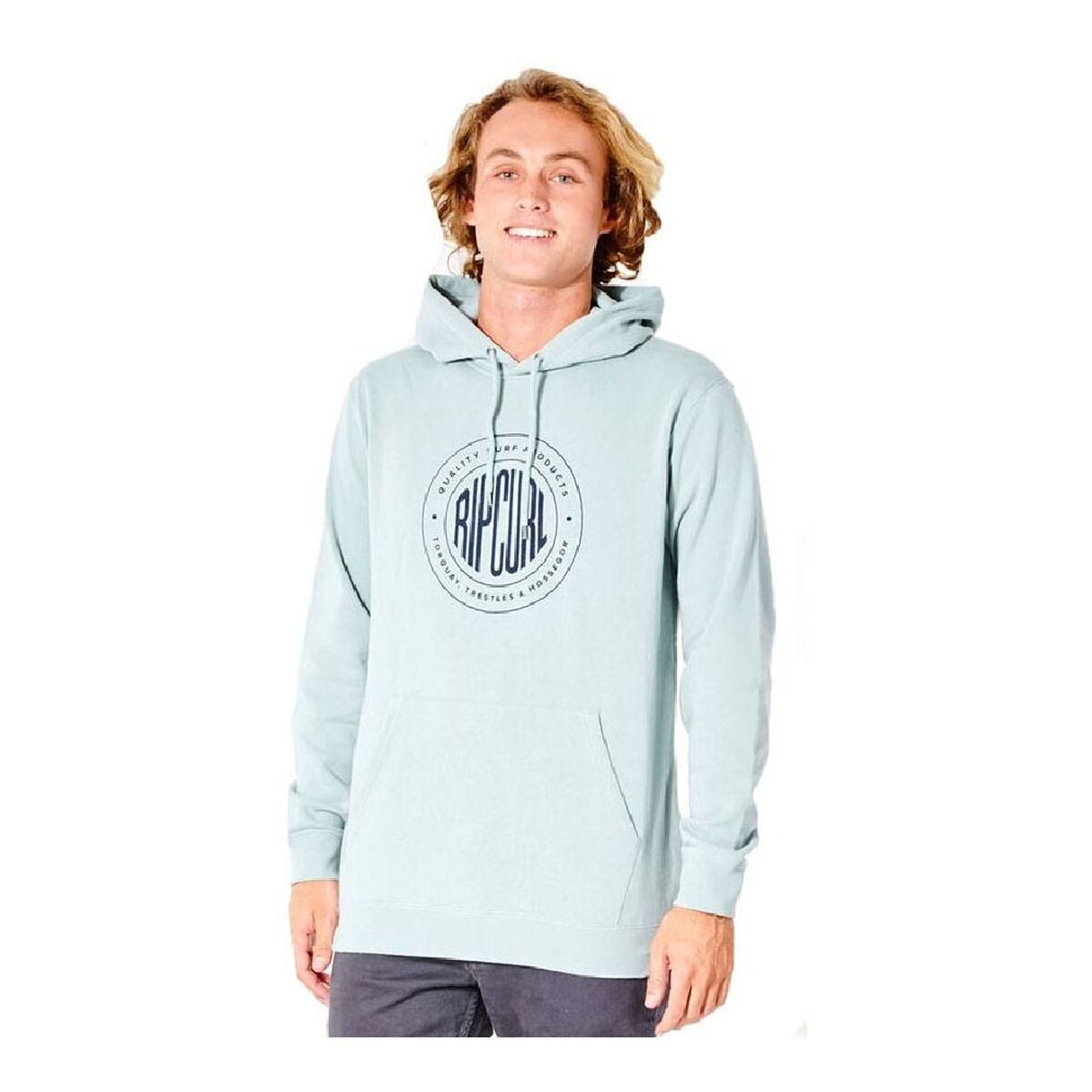 Sweaters uden Hætte til Mænd Rip Curl Tapler Blå Akvamarin S