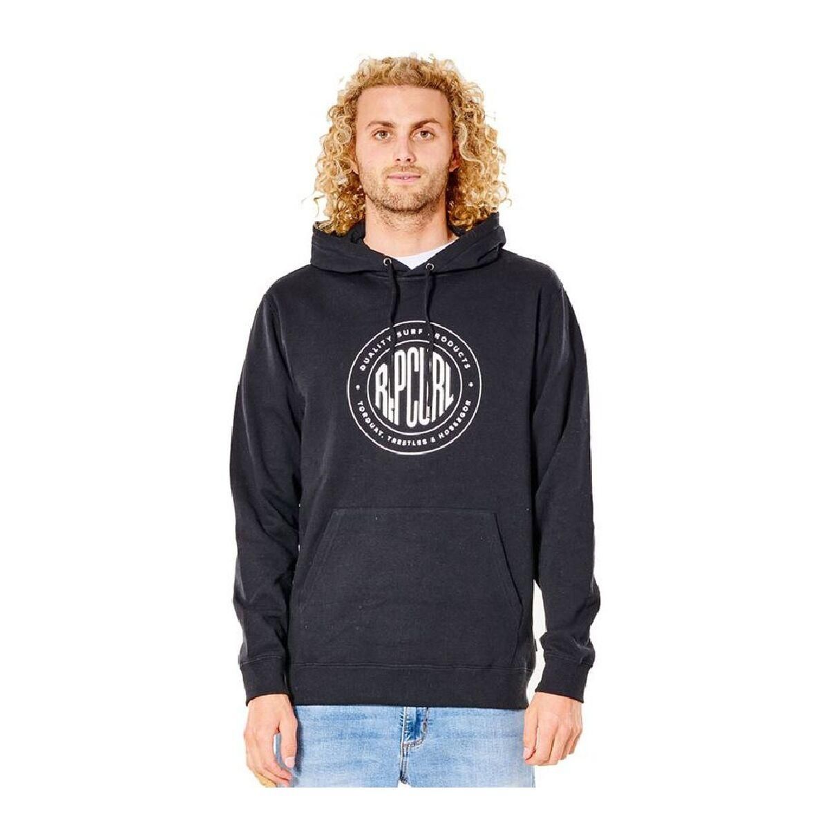 Sweaters uden Hætte til Mænd Rip Curl Tapler Mørkeblå Sort M