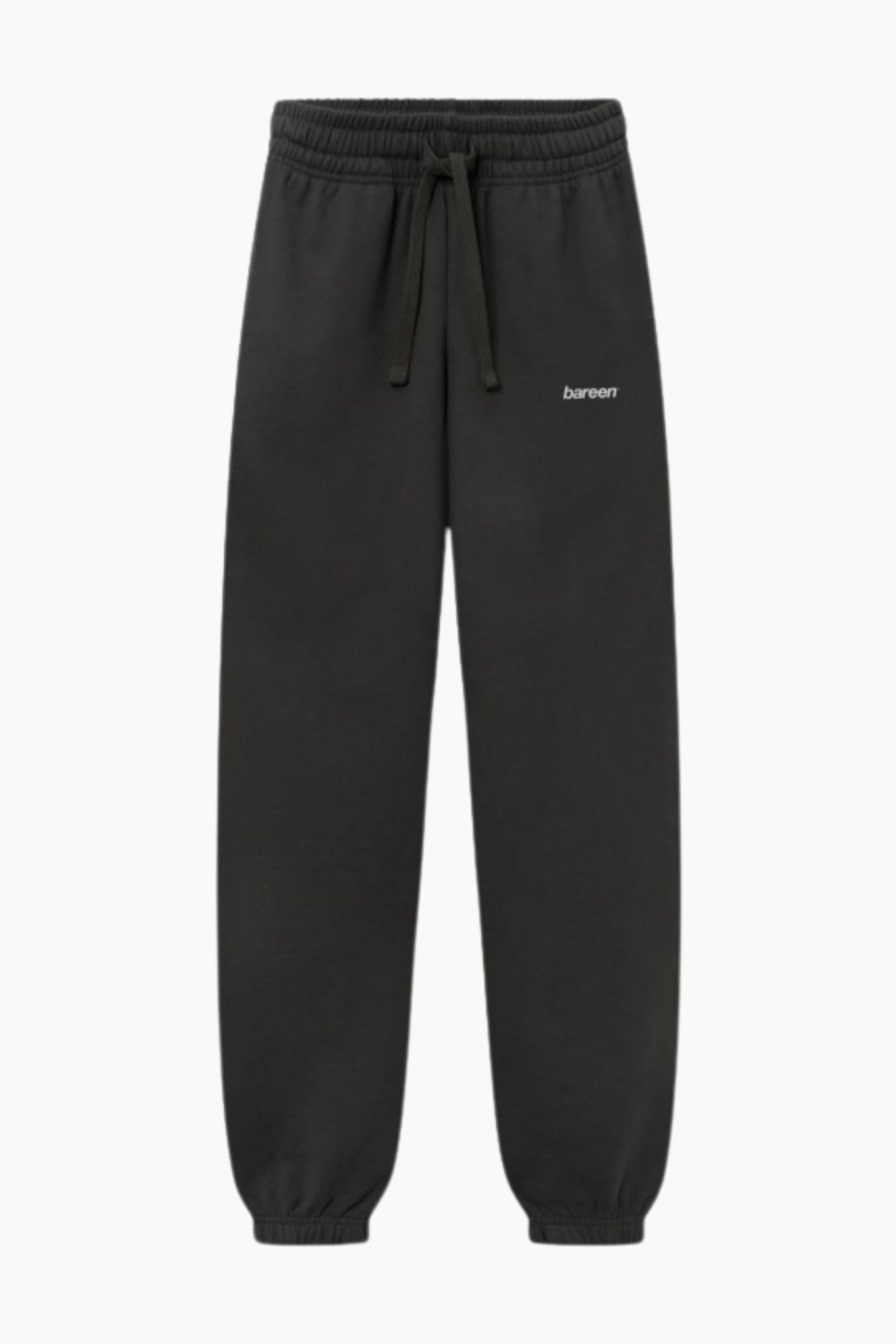 Sweatpants Heavy Logo - Black - bareen - Sort M