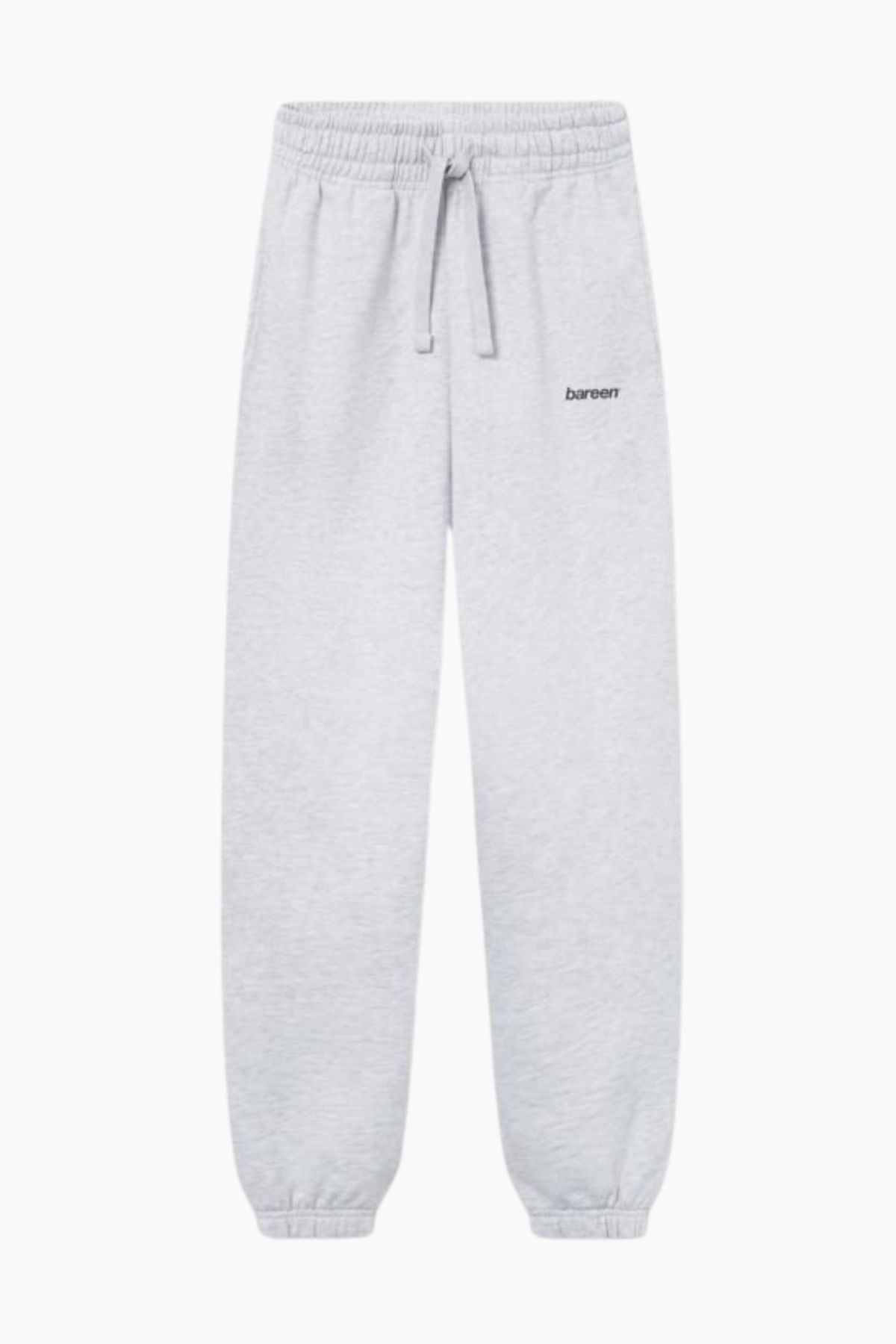 Sweatpants Heavy Logo - Cloudy Grey - bareen - Grå L