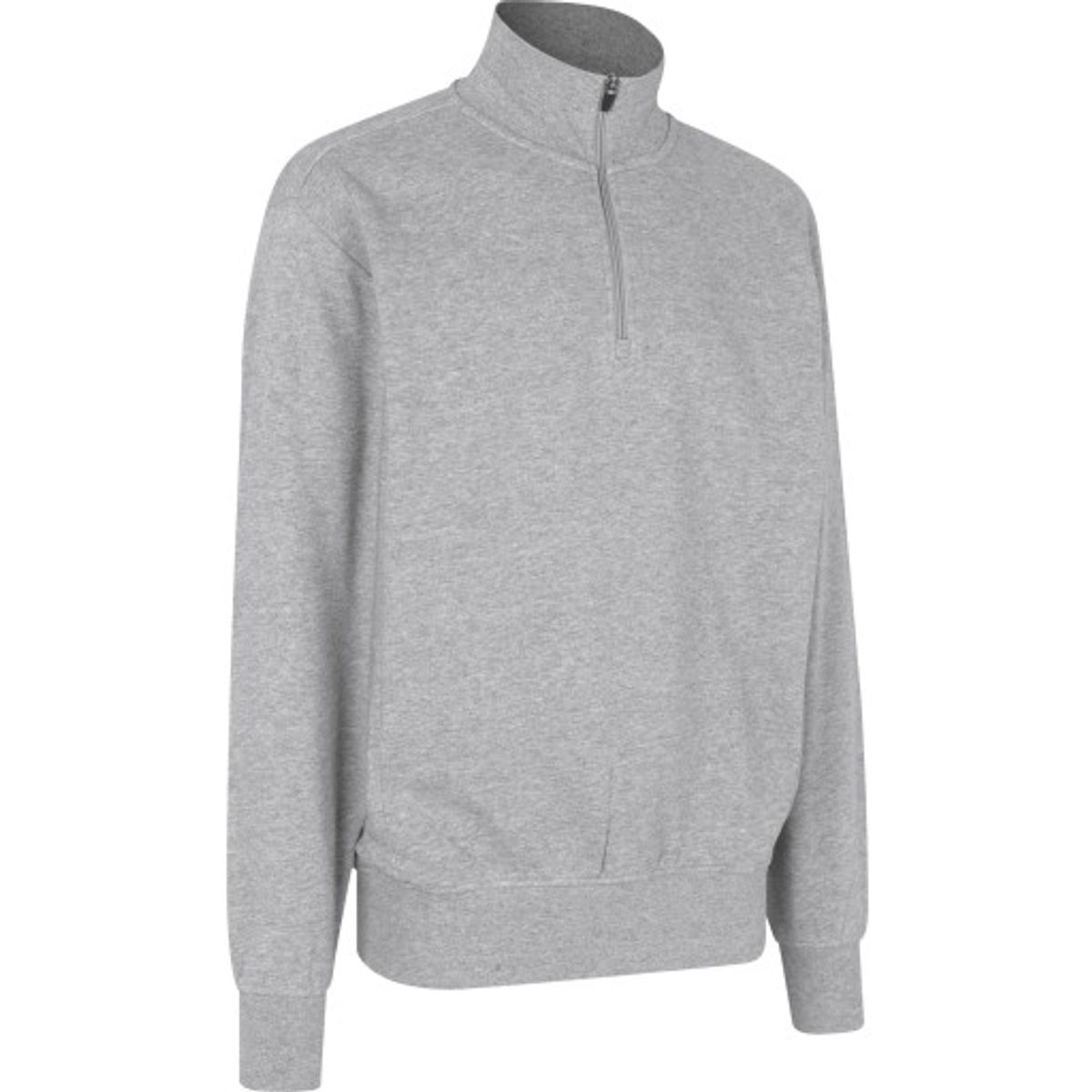 SWEATSHIRT GRÅ MELANGE 2XL