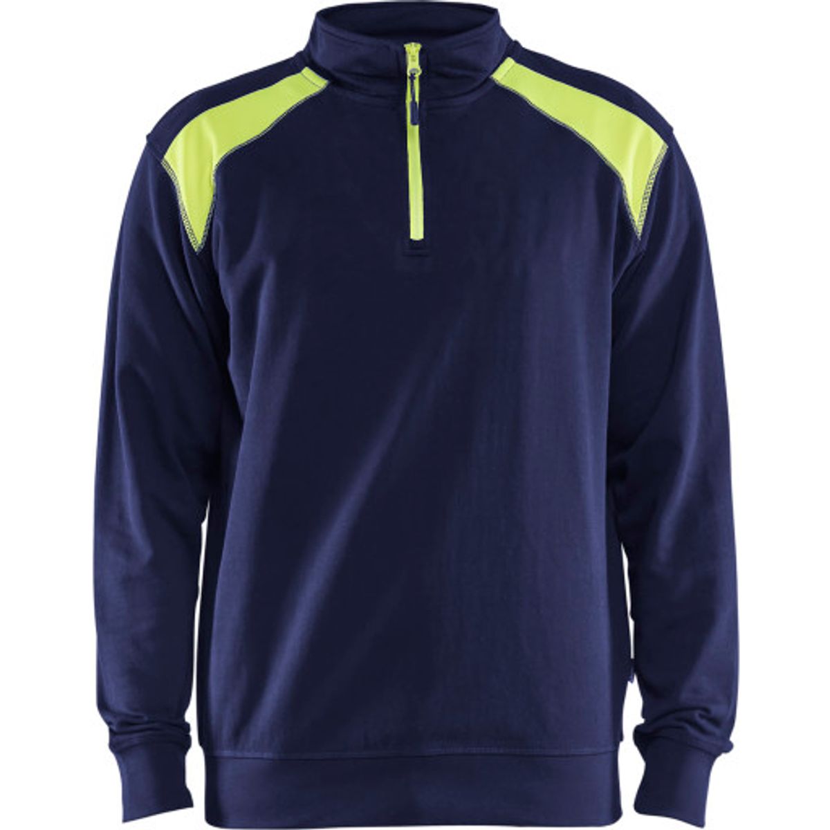 Sweatshirt half zip Marineblå/