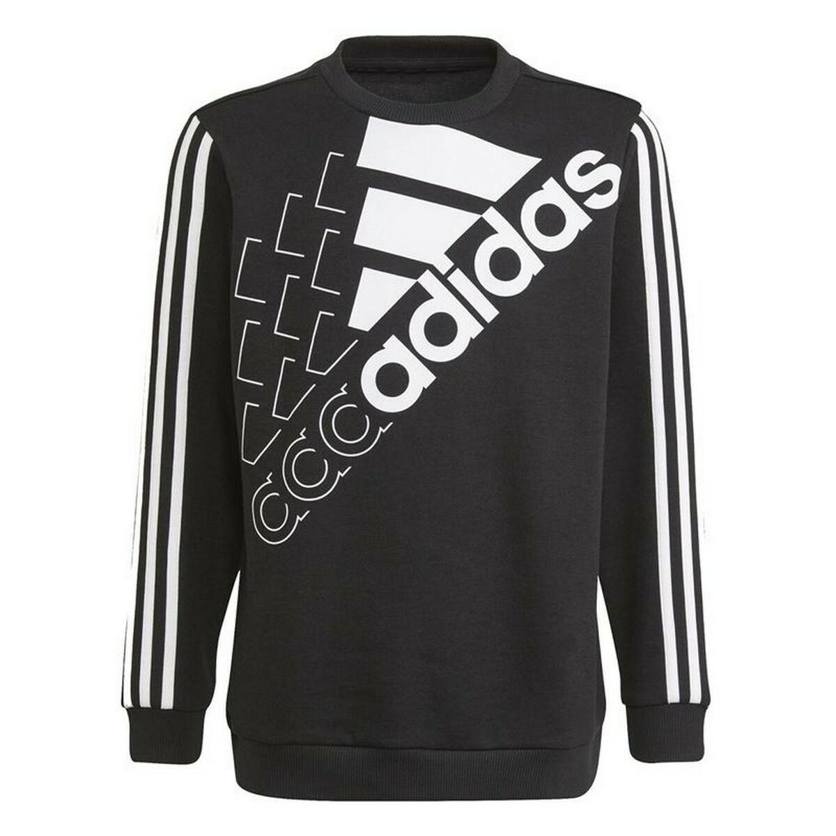 Sweatshirt til Børn Adidas Essentials Logo K Sort 14-15 år