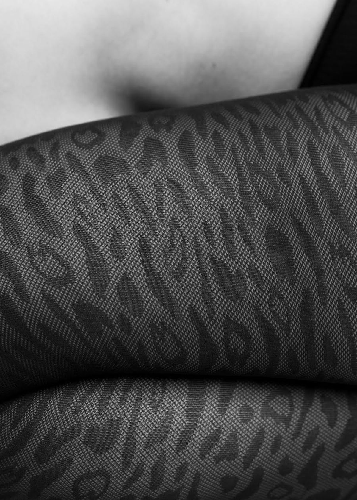 Swedish Stockings | Emma Leopard Tights - XL