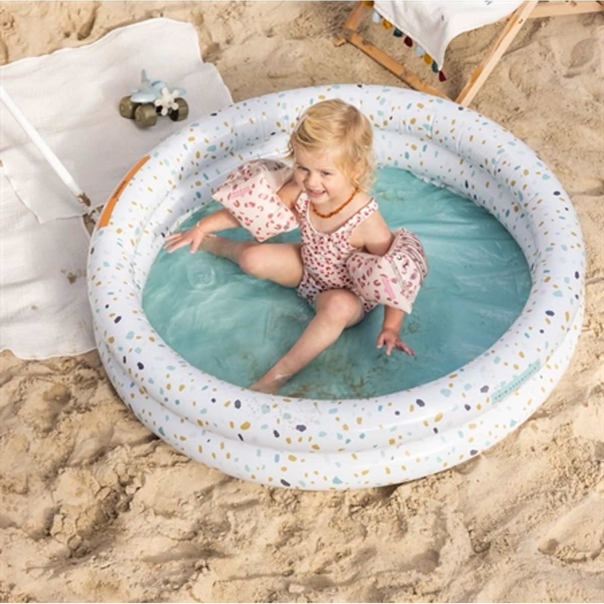 SWIM ESSENTIALS Badebassin 100cm Terrazzo