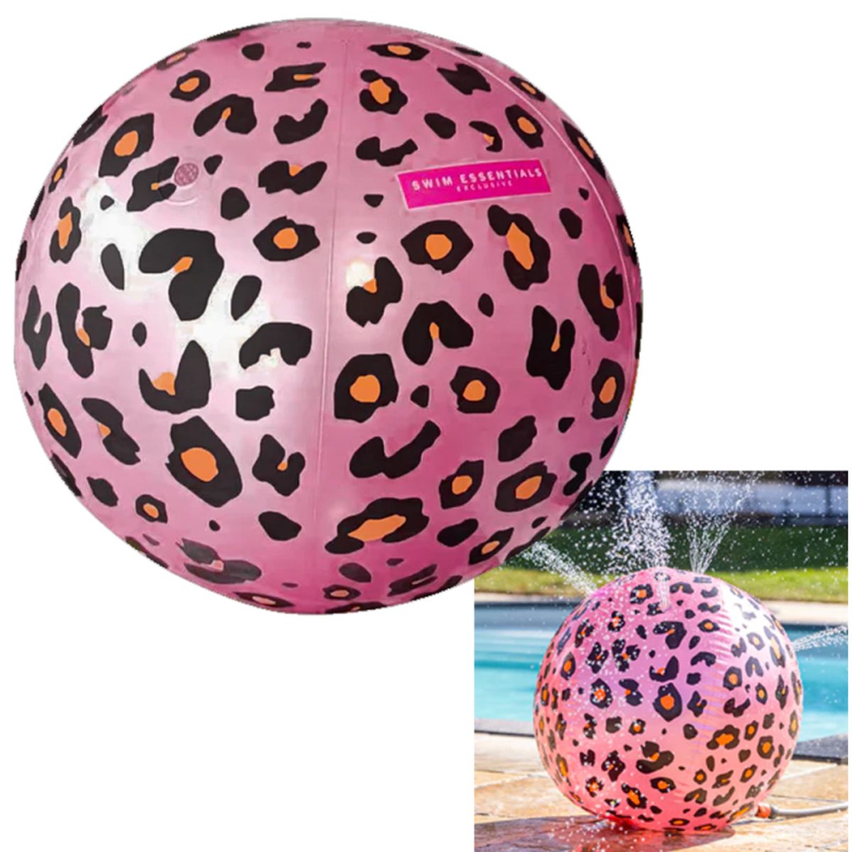 Swim Essentials bold med sprinkler - Rose Gold Panther