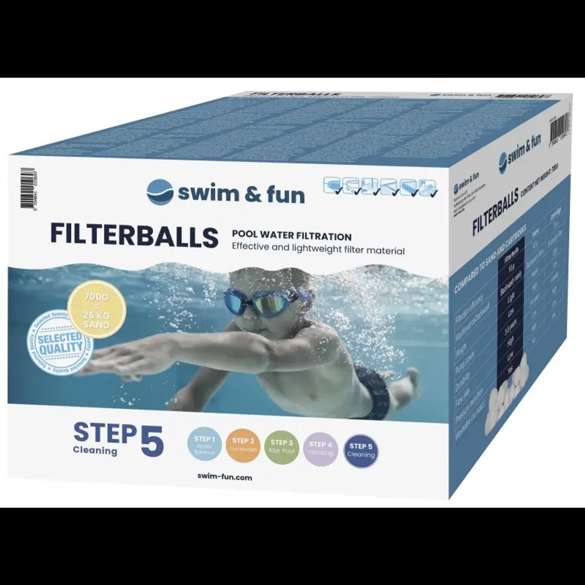 Swim & Fun Filterballs 700 gr. - 1069