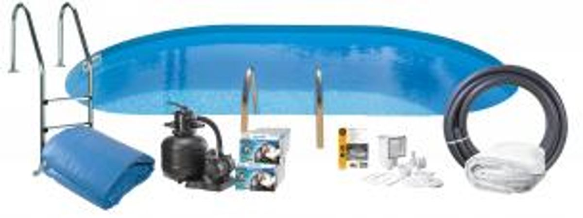 Swim & Fun Pool Basic InGround 120 700x320 cm