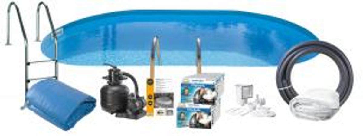 Swim & Fun Pool Basic InGround 120 800x400 cm