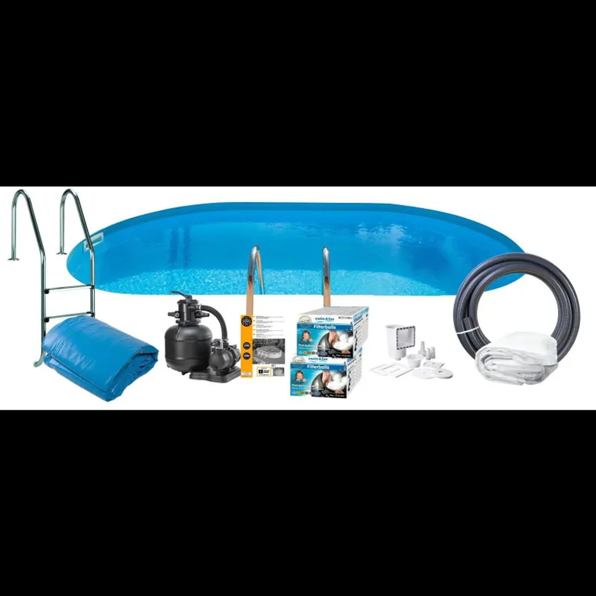 Swim & Fun Pool Basic InGround 120 800x400 cm - 2795