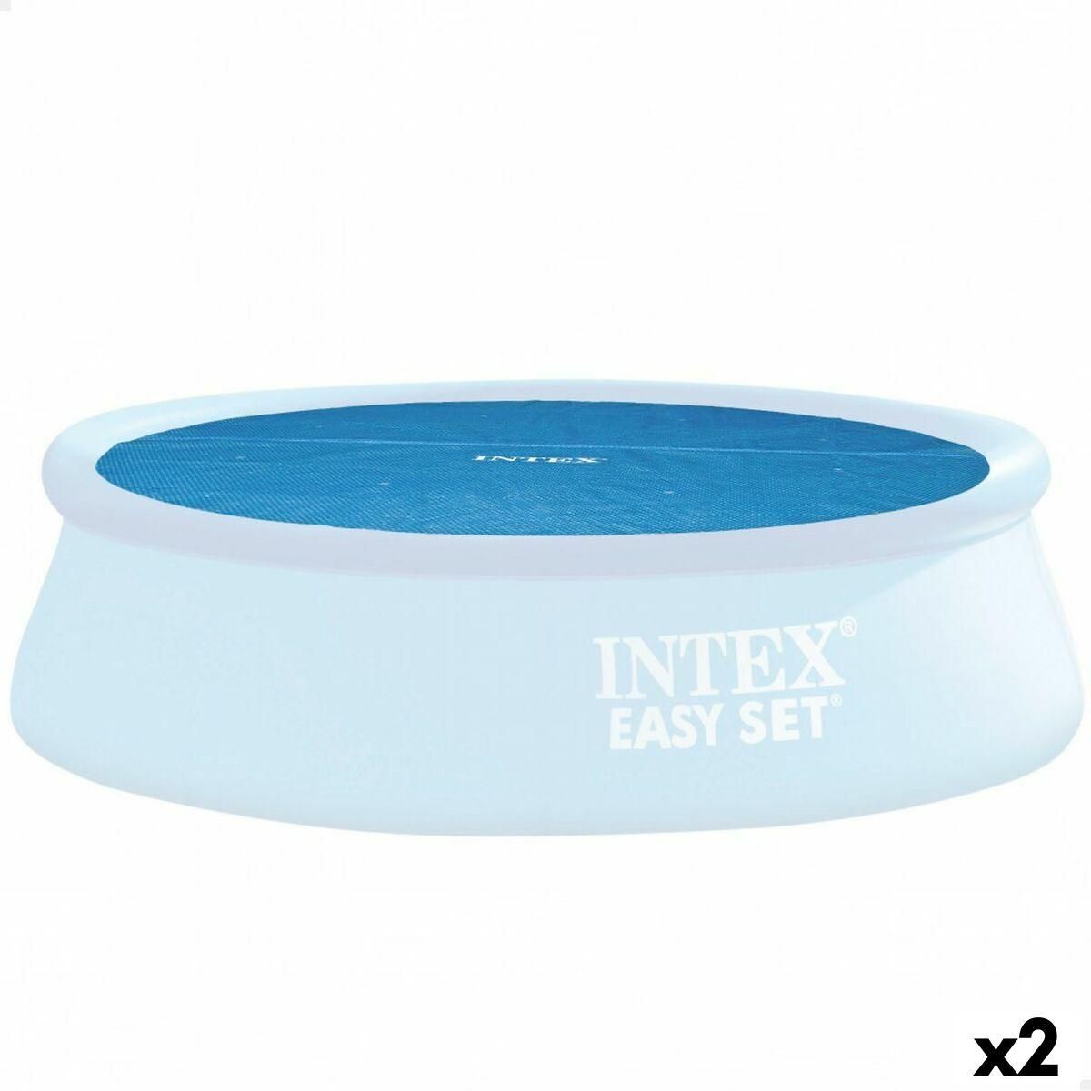 Swimmingpool Cover Intex 29023 EASY SET/METAL FRAME Ø 448 cm 419 x 419 cm