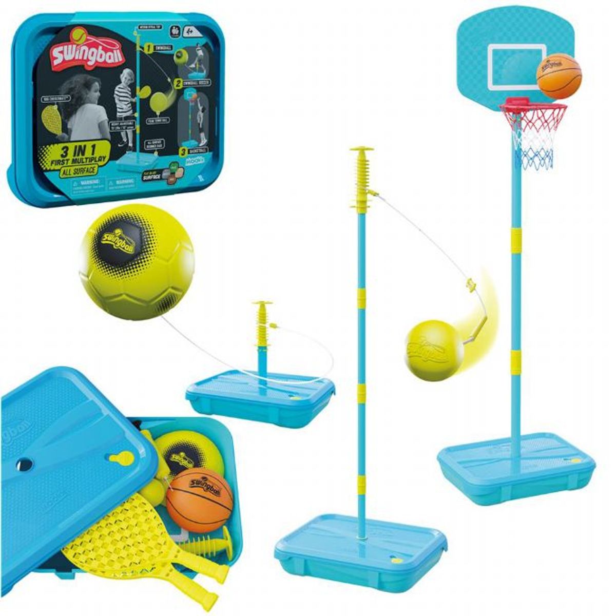 Swingball 3i1 Boldspil