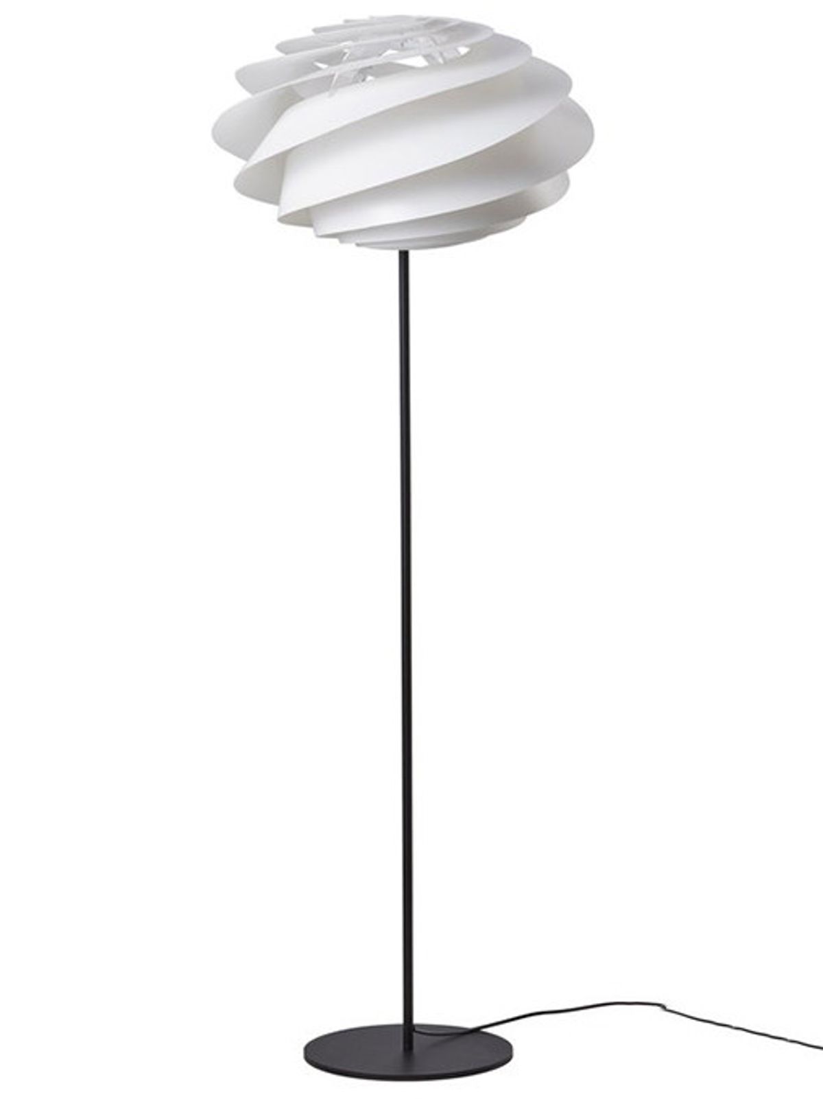 Swirl gulvlampe fra Le Klint