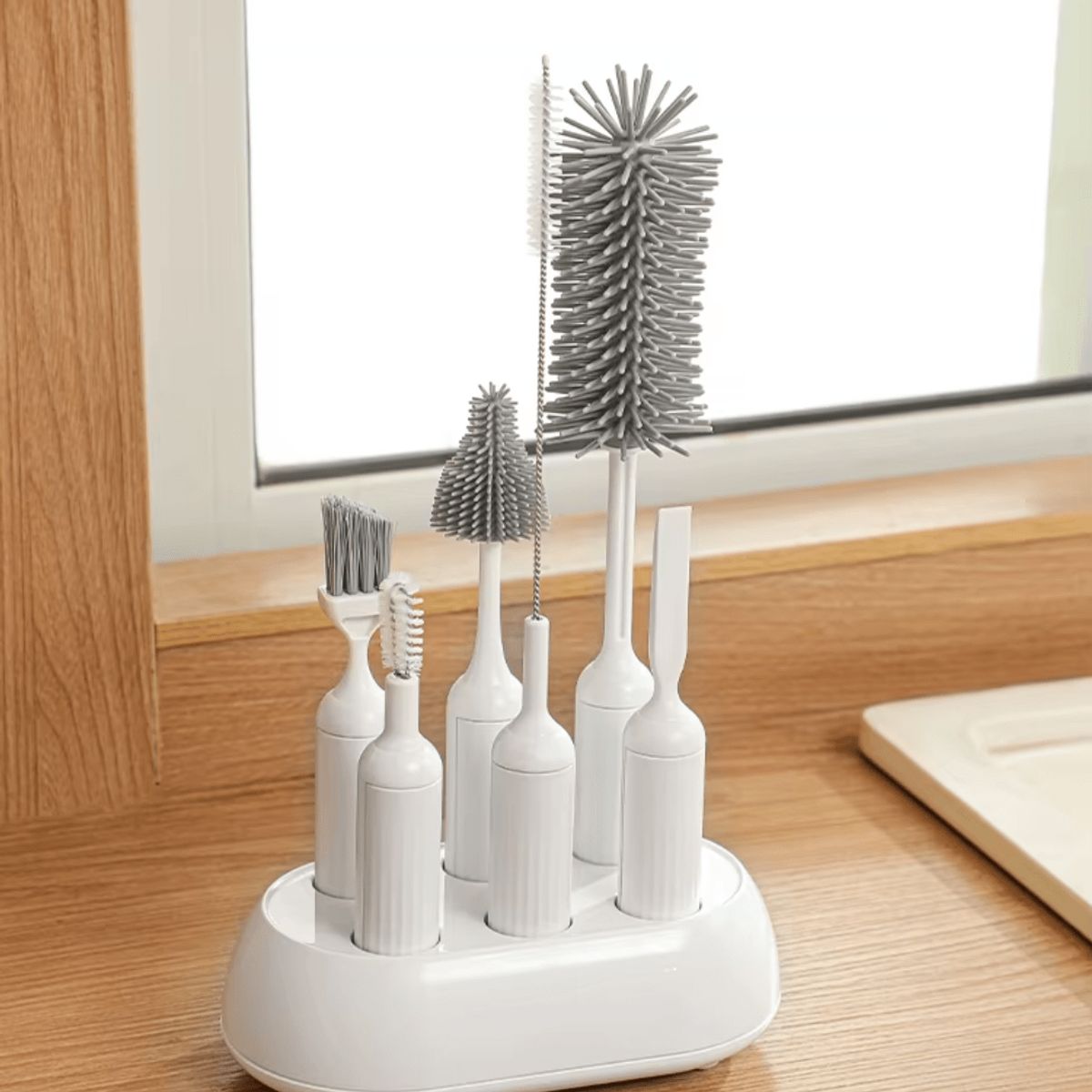 Swirly BabyBrush&trade; - Flaskerengøring gjort nemt