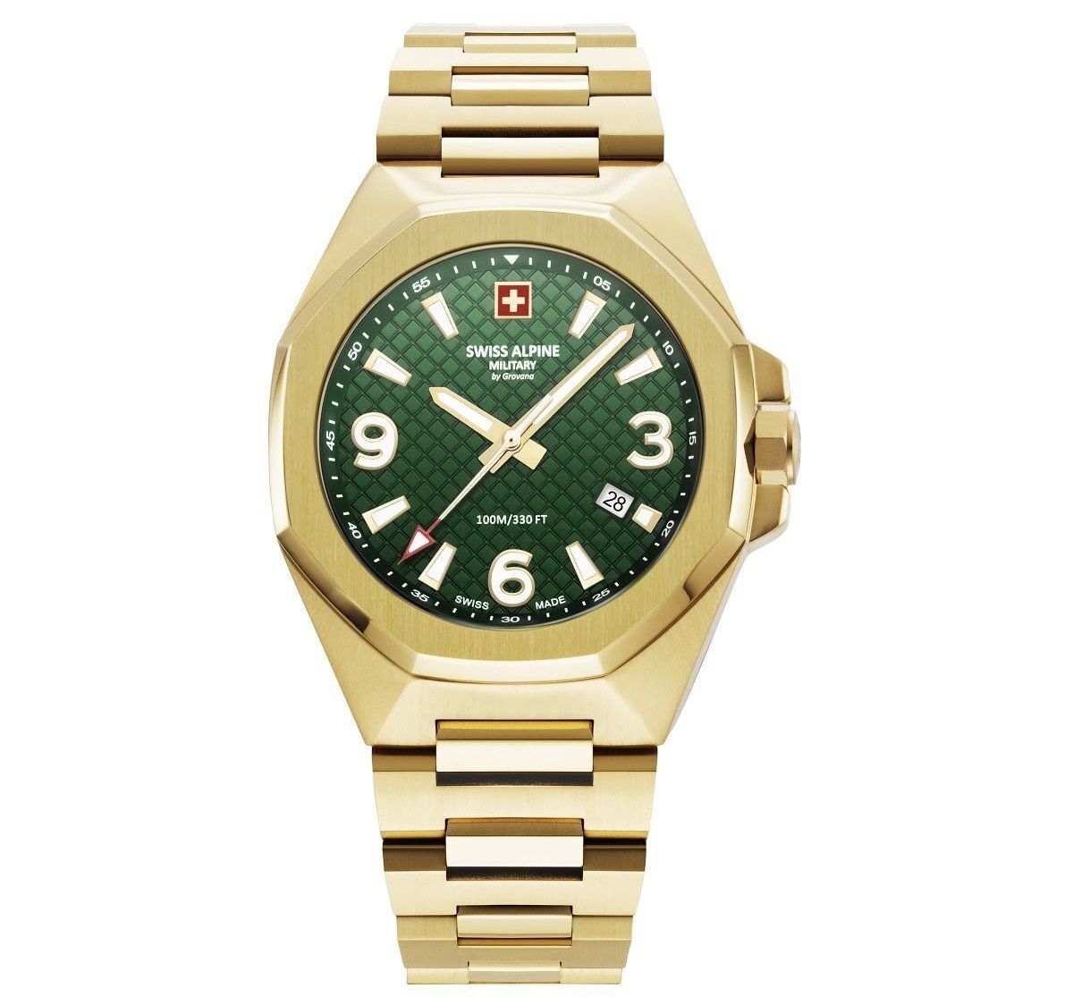 Swiss Alpine Milietary Typhoon Green Herreur