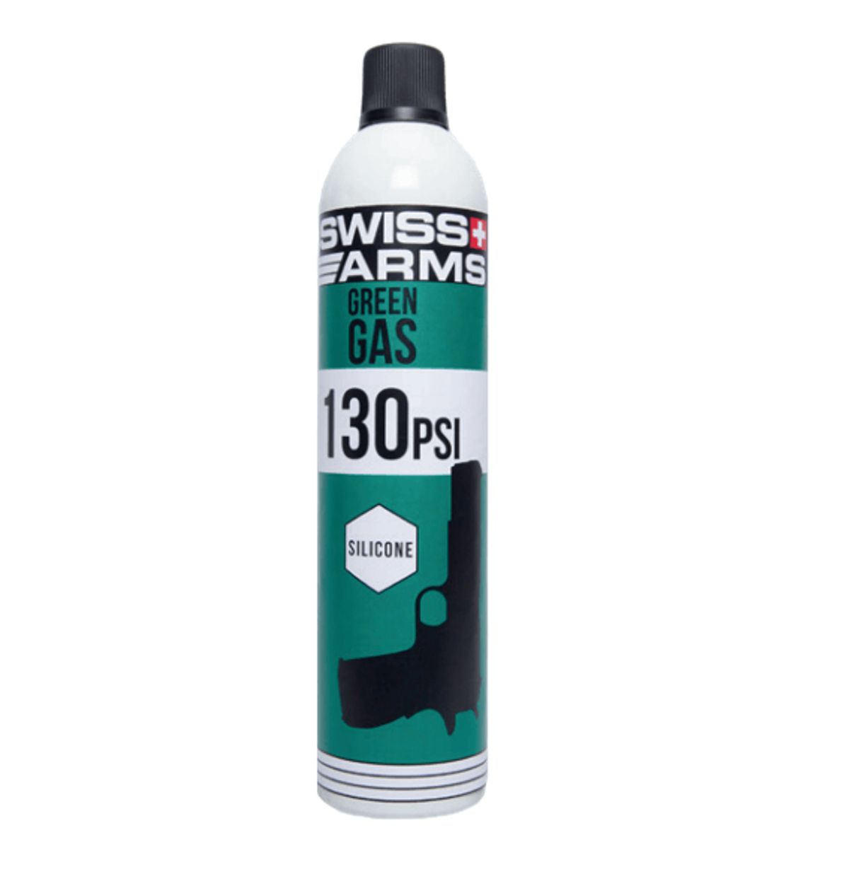 Swiss Arms Green Gas, 130 PSI, Grøn