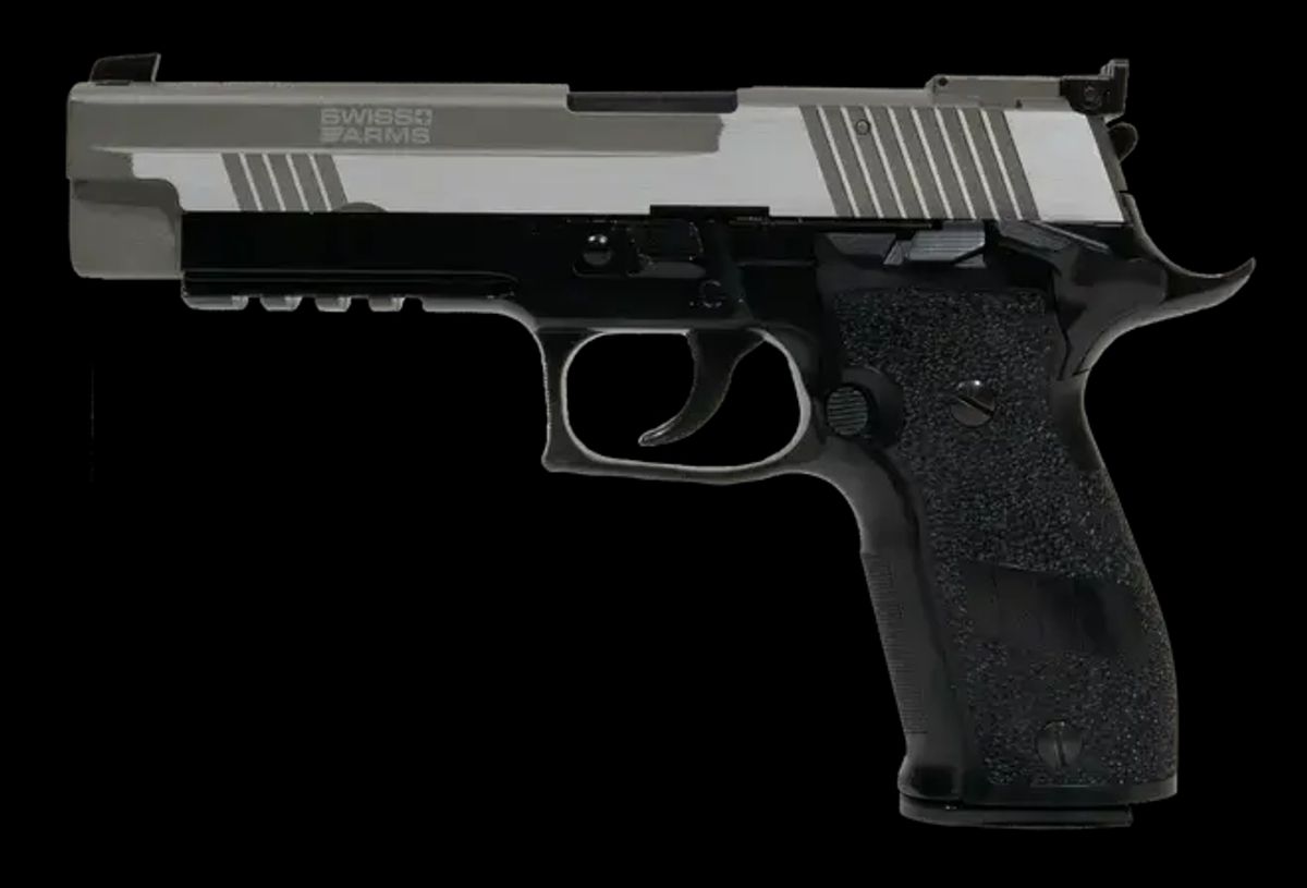 Swiss Arms Navy Pistol XXL Airline, Dual Tone