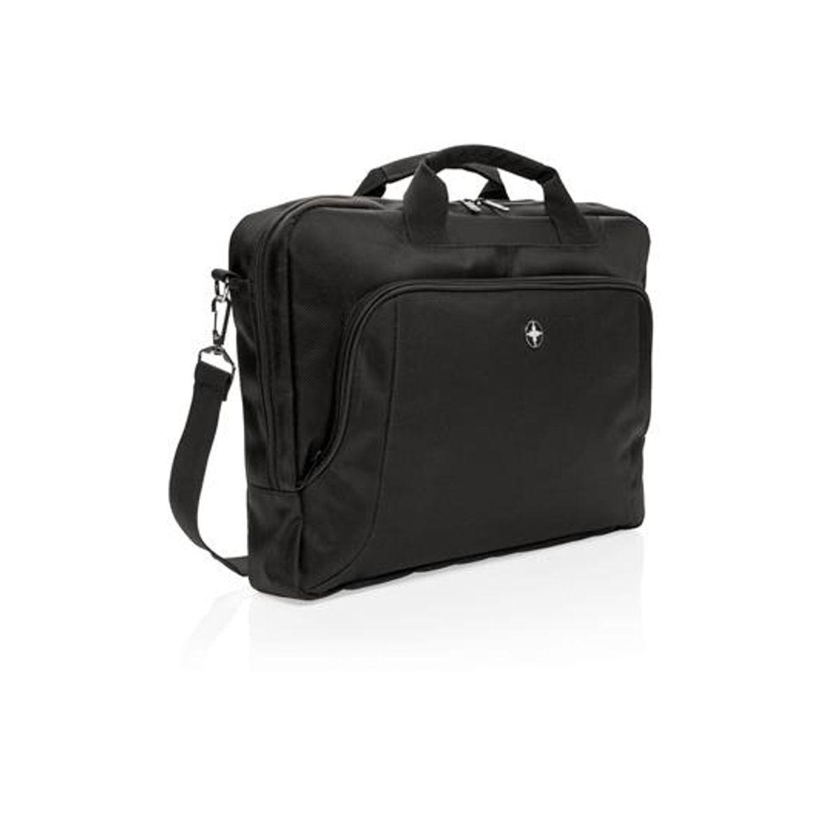 Swiss Peak Luksus 15 Laptop Taske, Sort