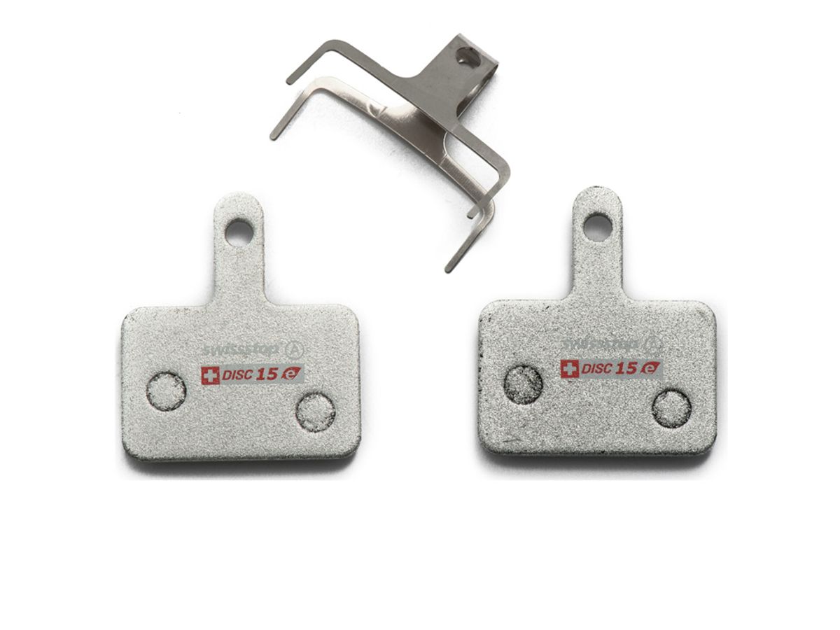 Swissstop Disc 15E - Bremseklodser til Disc E - Shimano M4050/M575 - Tektro - TRP