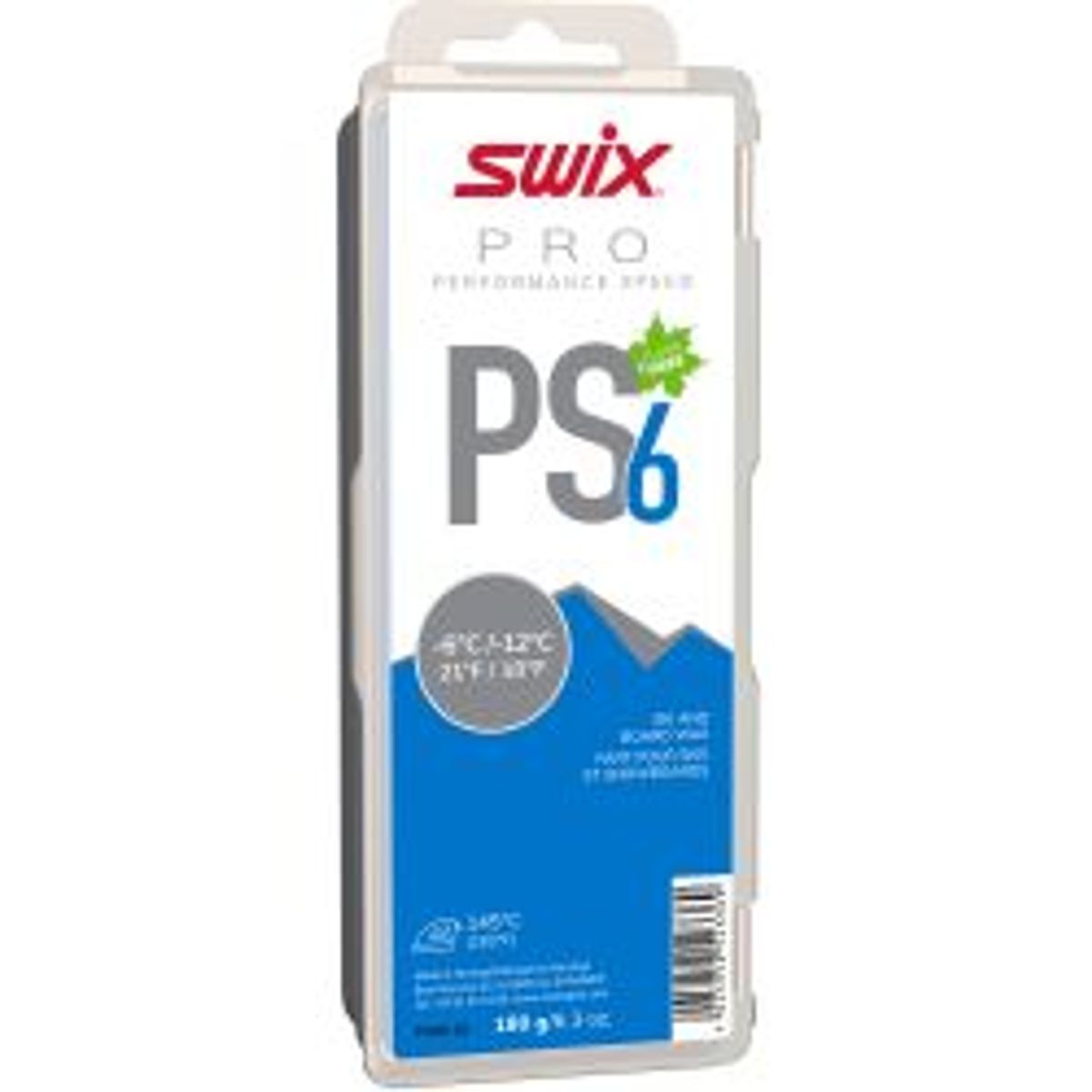 Swix Ps6 Blue, -6c/-12c, 180g - Skiudstyr