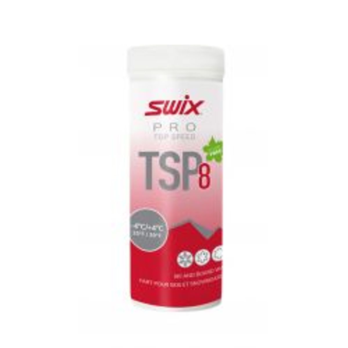 Swix Tsp8 Red, -4?c/+4?c, 40g - Skiudstyr