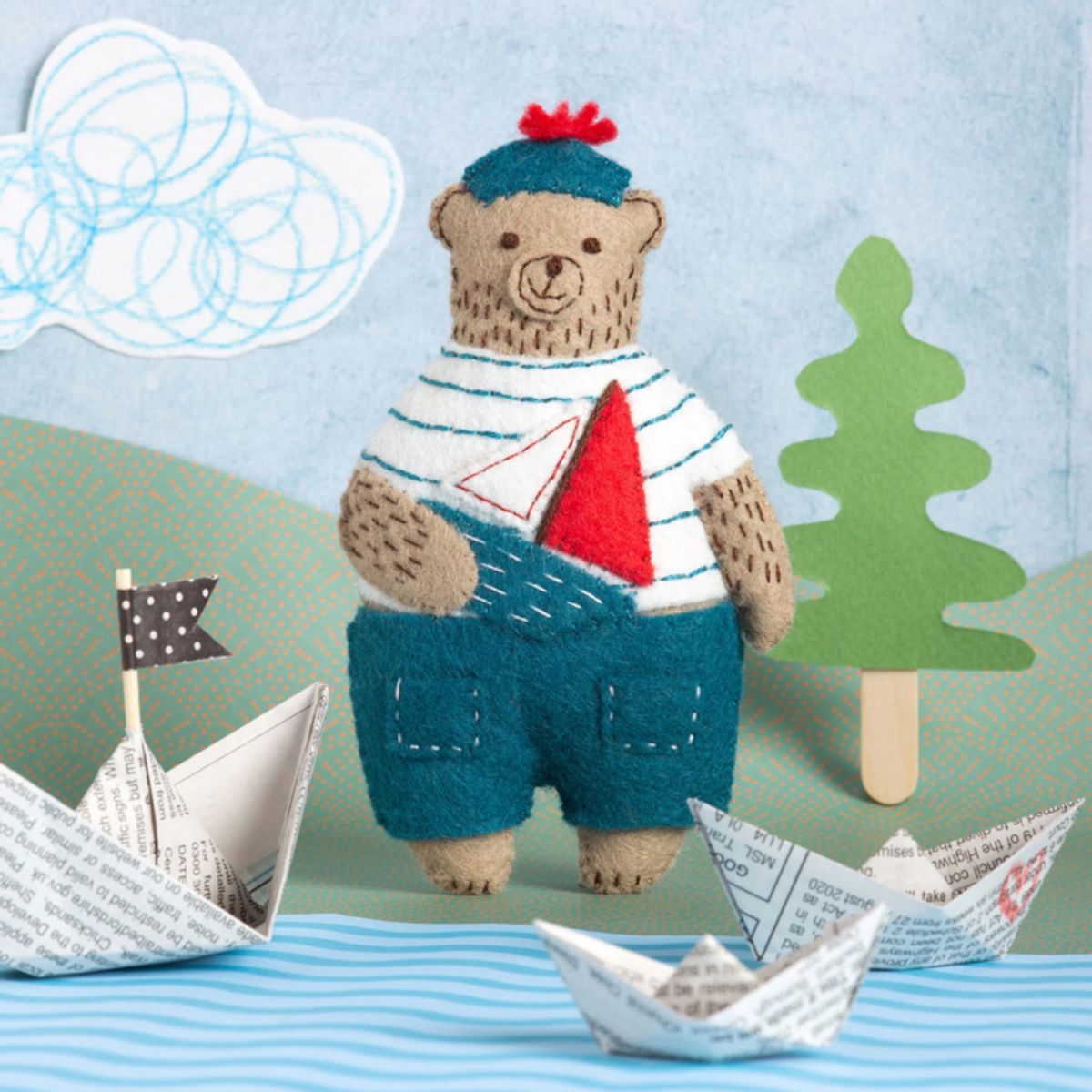 Sykit fra Corinne Lapierre - Marcel the Sailor Bear