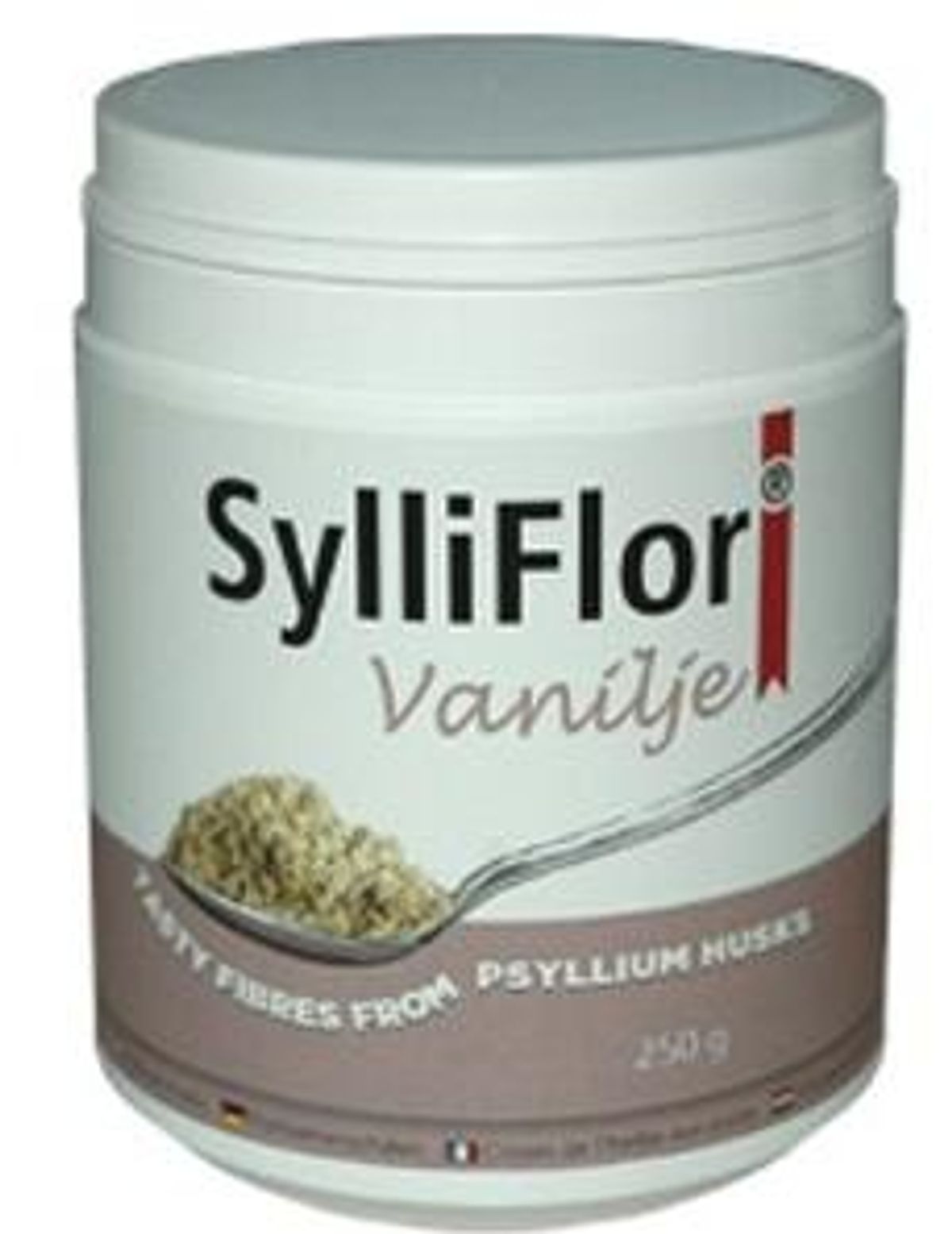 SylliFlor vanilje loppefrøskaller, 200gr.