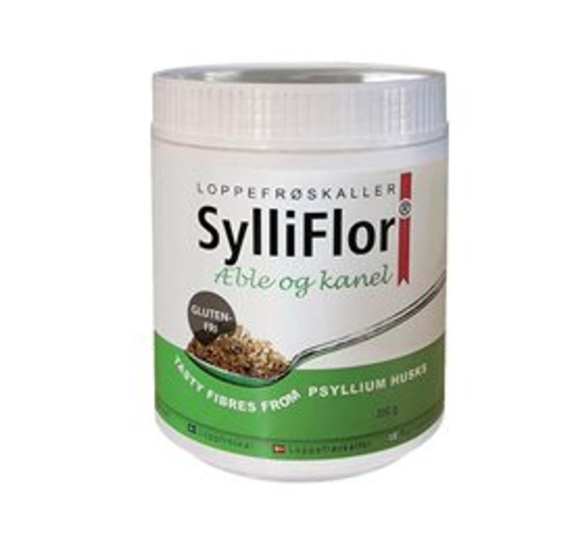 SylliFlor æble og kanel loppefrøskaller 200g