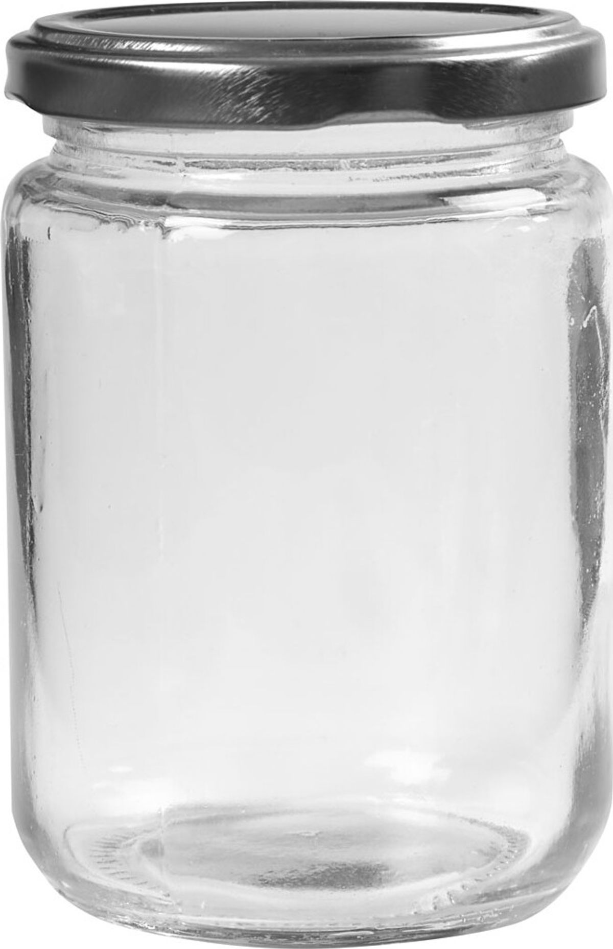 Sylteglas Med Skruelåg - 370 Ml - 11x7,5 Cm - 6 Stk