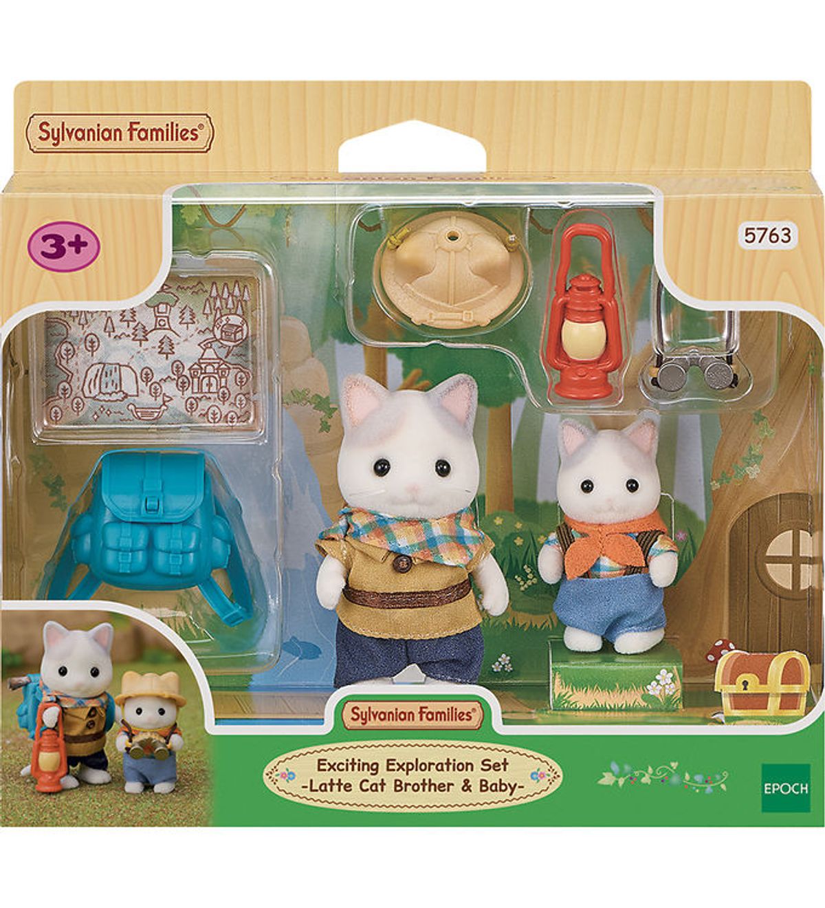 Sylvanian Families - Exciting Exploration Set - Latte Cat Brothe