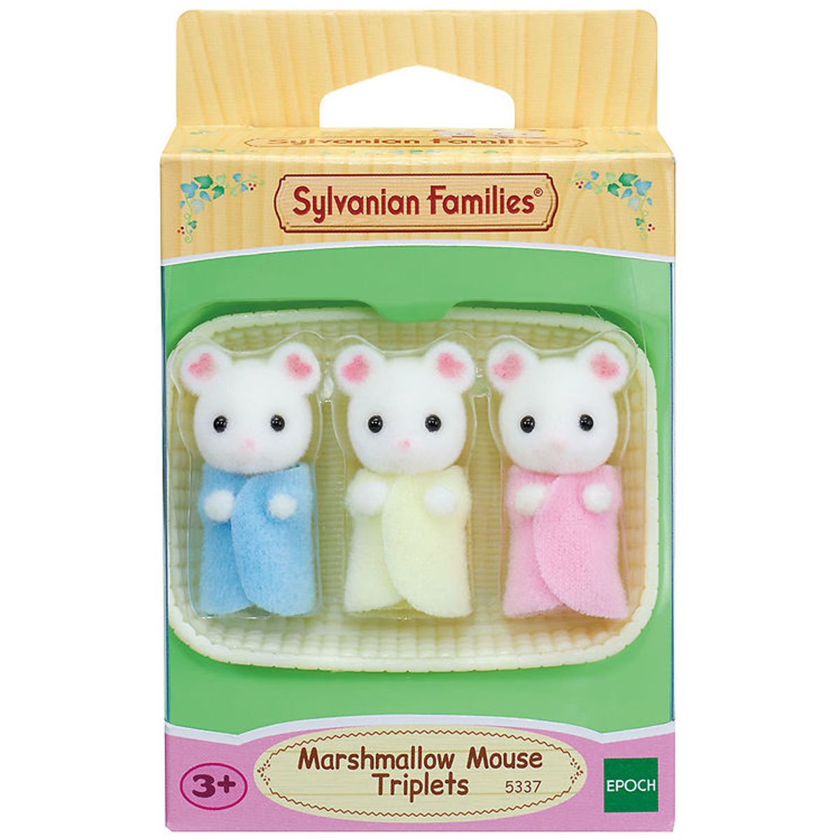 Sylvanian Families - Marshmallow Mouse Triplets - 5337