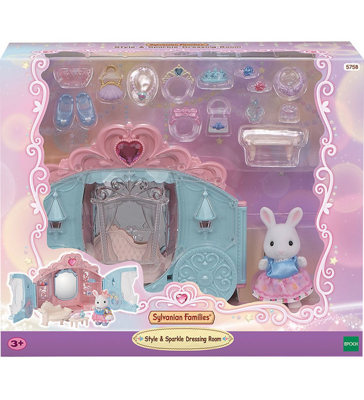 Sylvanian Families - Style & Sparkle Dressing Room - 5758