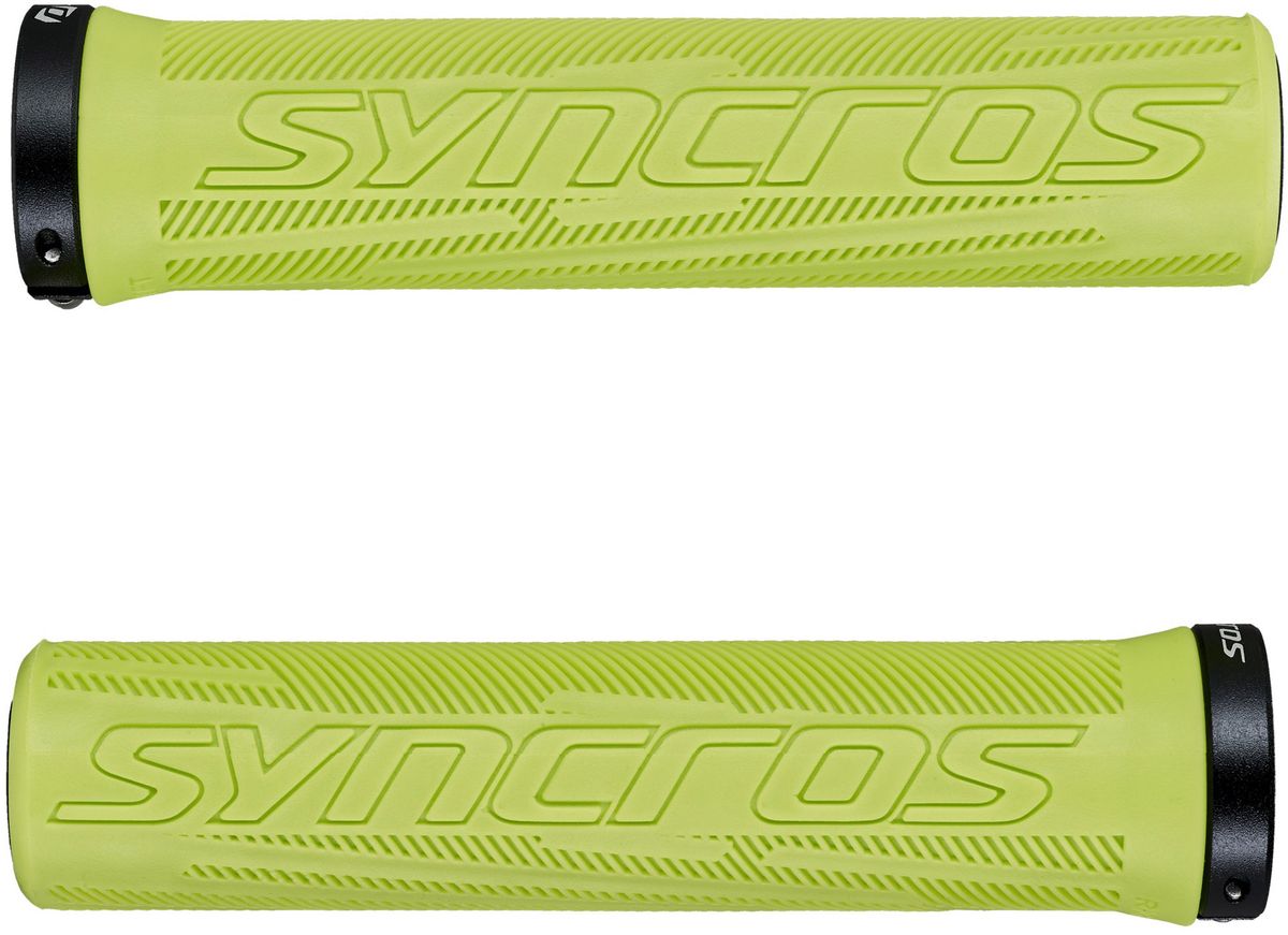 Syncros Håndtag Grips Pro - Lock-On - Gul