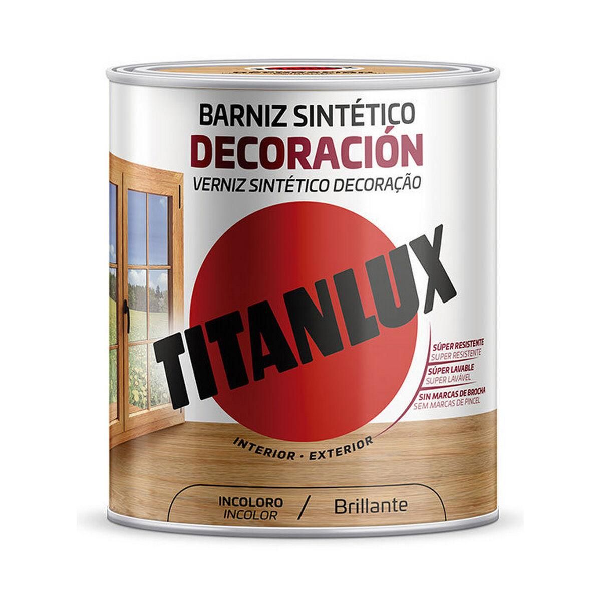 Syntetisk lak Titanlux m10100014 250 ml Farveløs