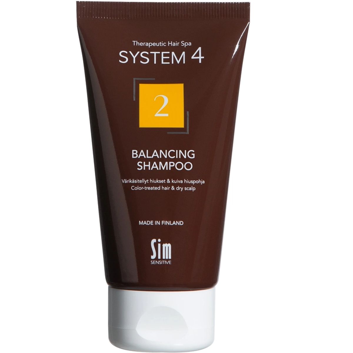 System 4 - 2 Balancing Shampoo For Dry Hair & Scalp 75 ml