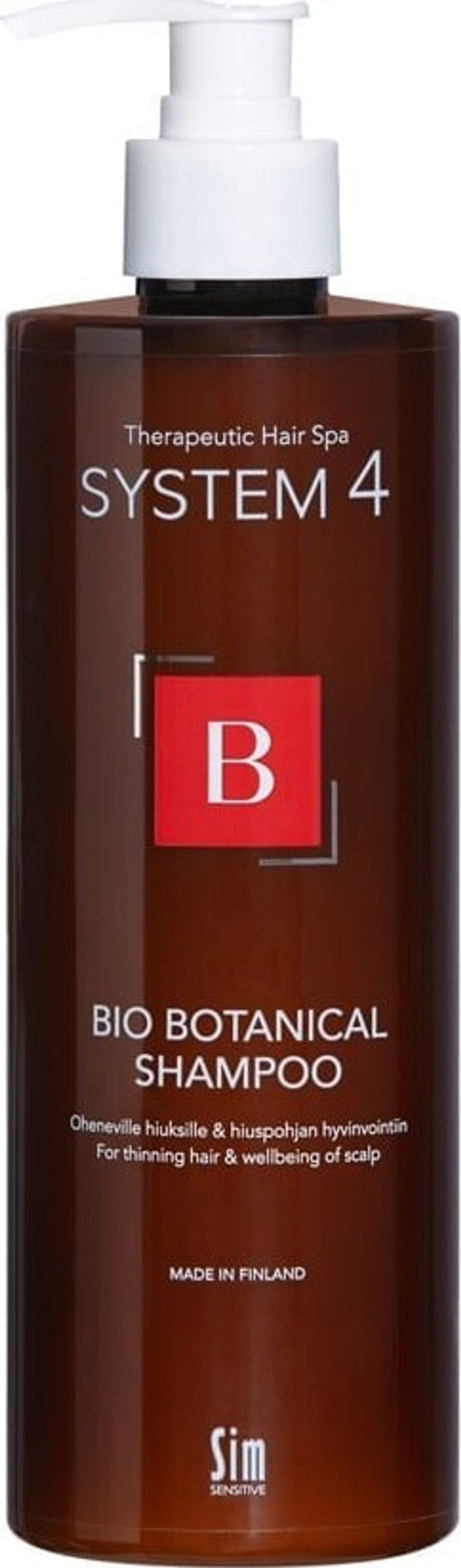 System 4 - Bio Botanical Shampoo B - 500 Ml