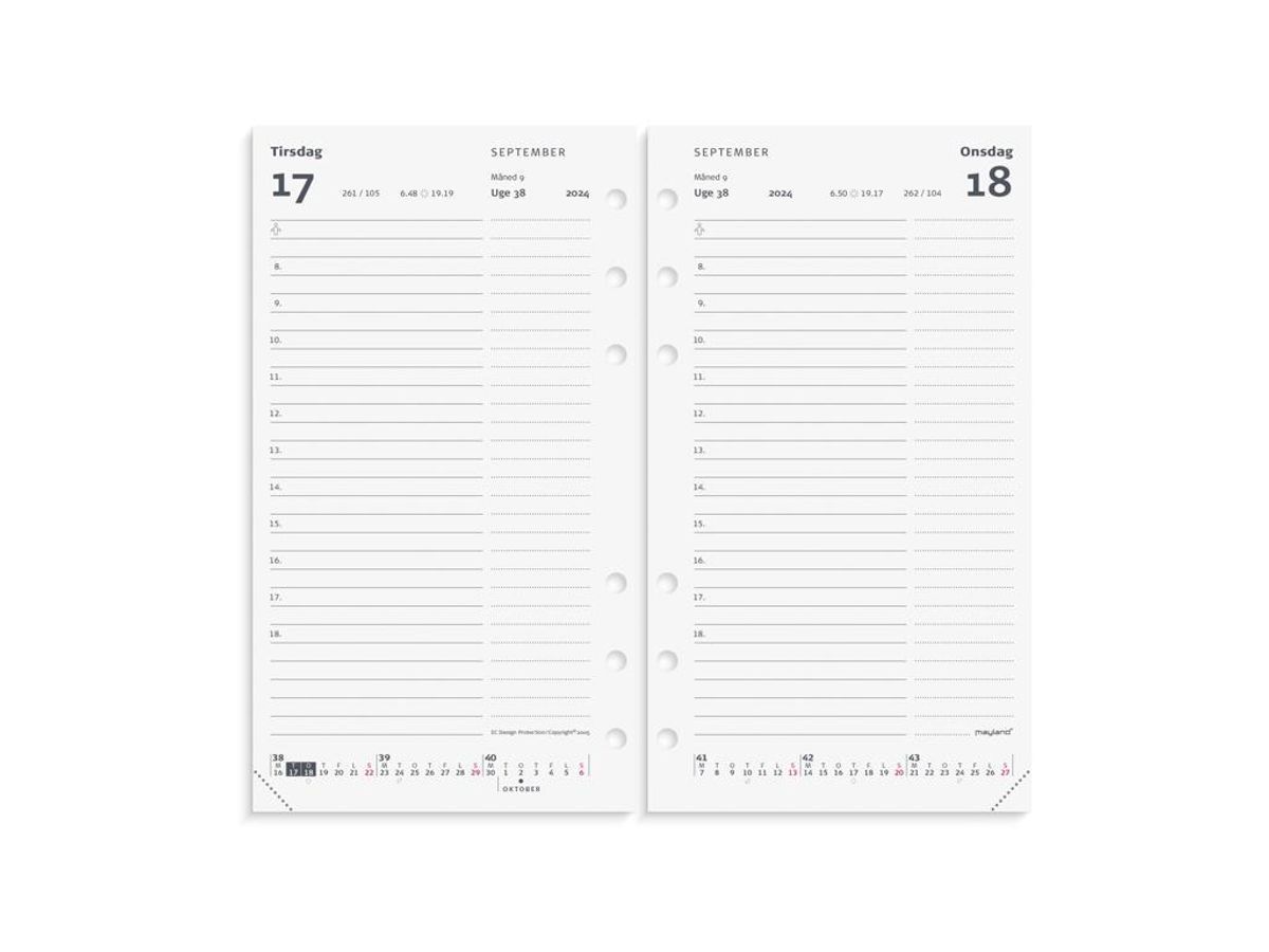 System PP Dagkalender Refill 2024