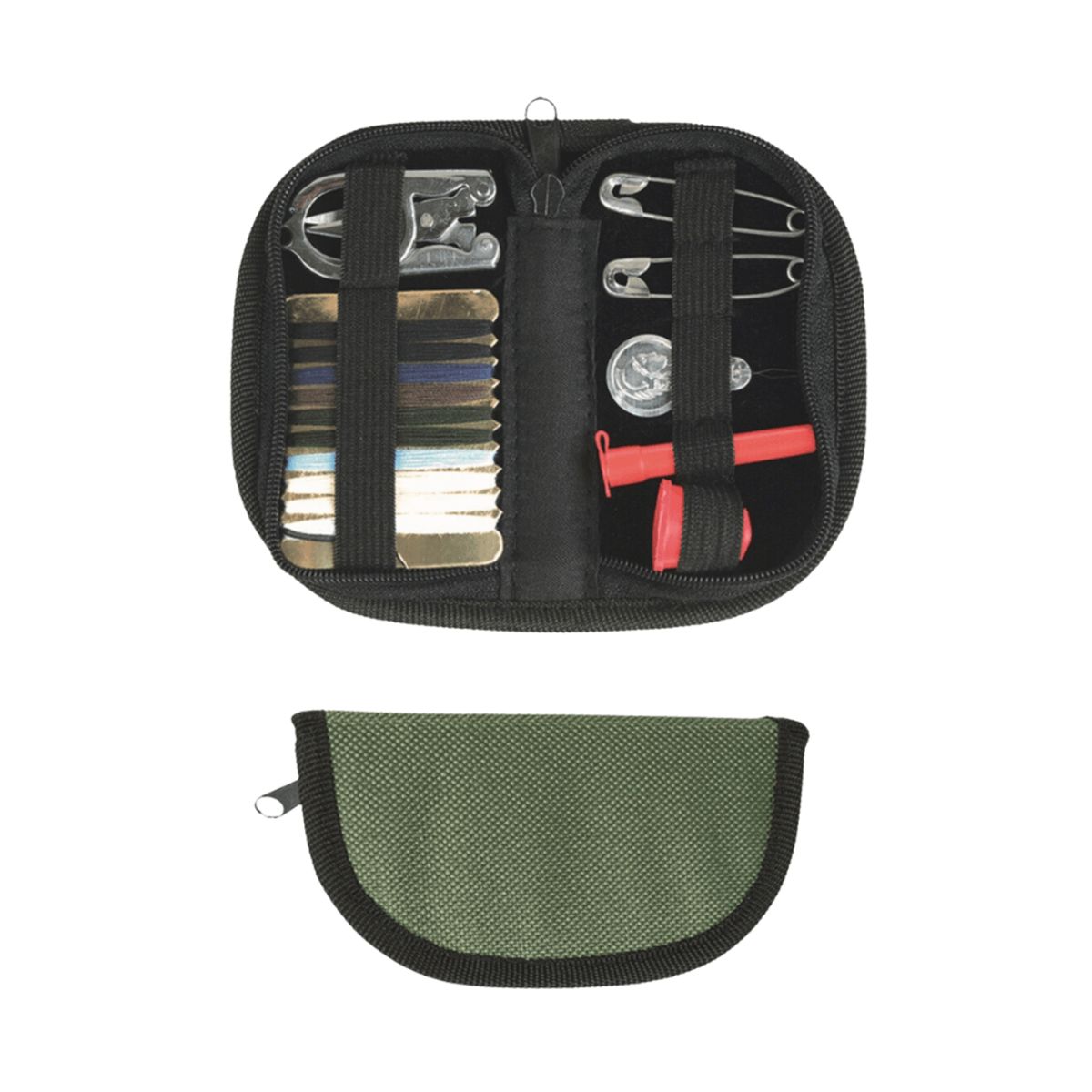 Sysæt | OD sykit med pouch - Mil-Tec