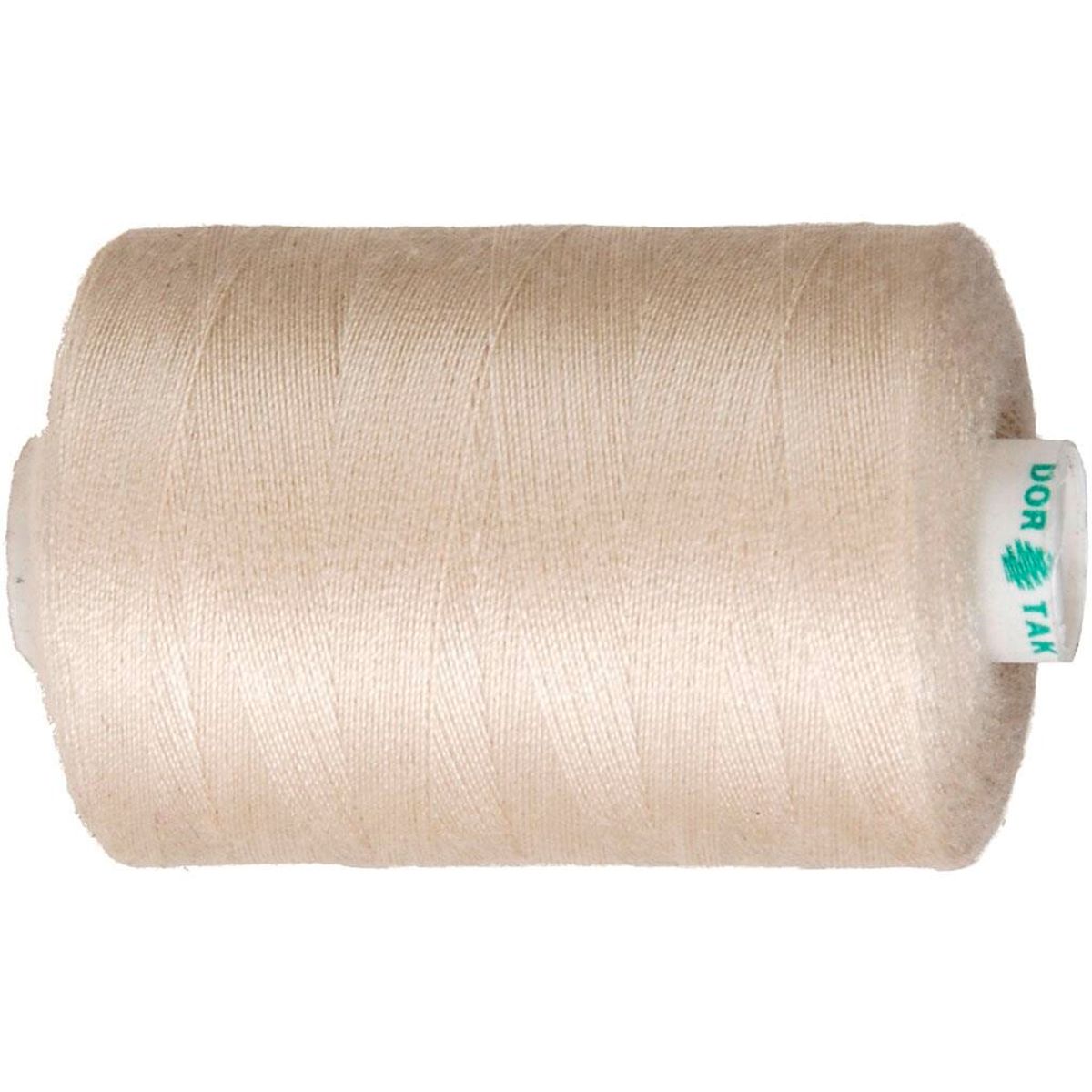 Sytråd, beige, polyester, 1000 m