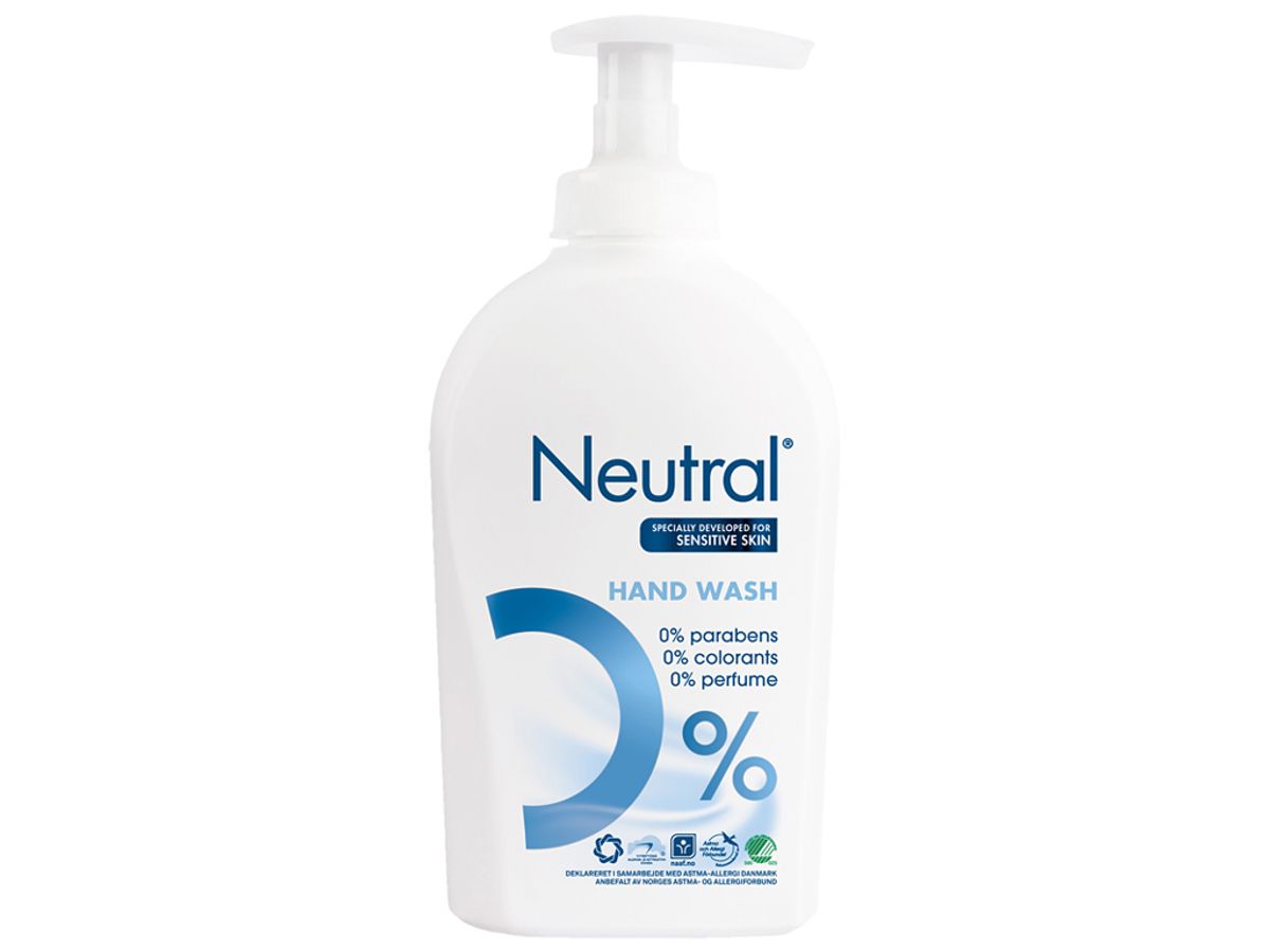 Sæbe Neutral med Pumpe 250 ml