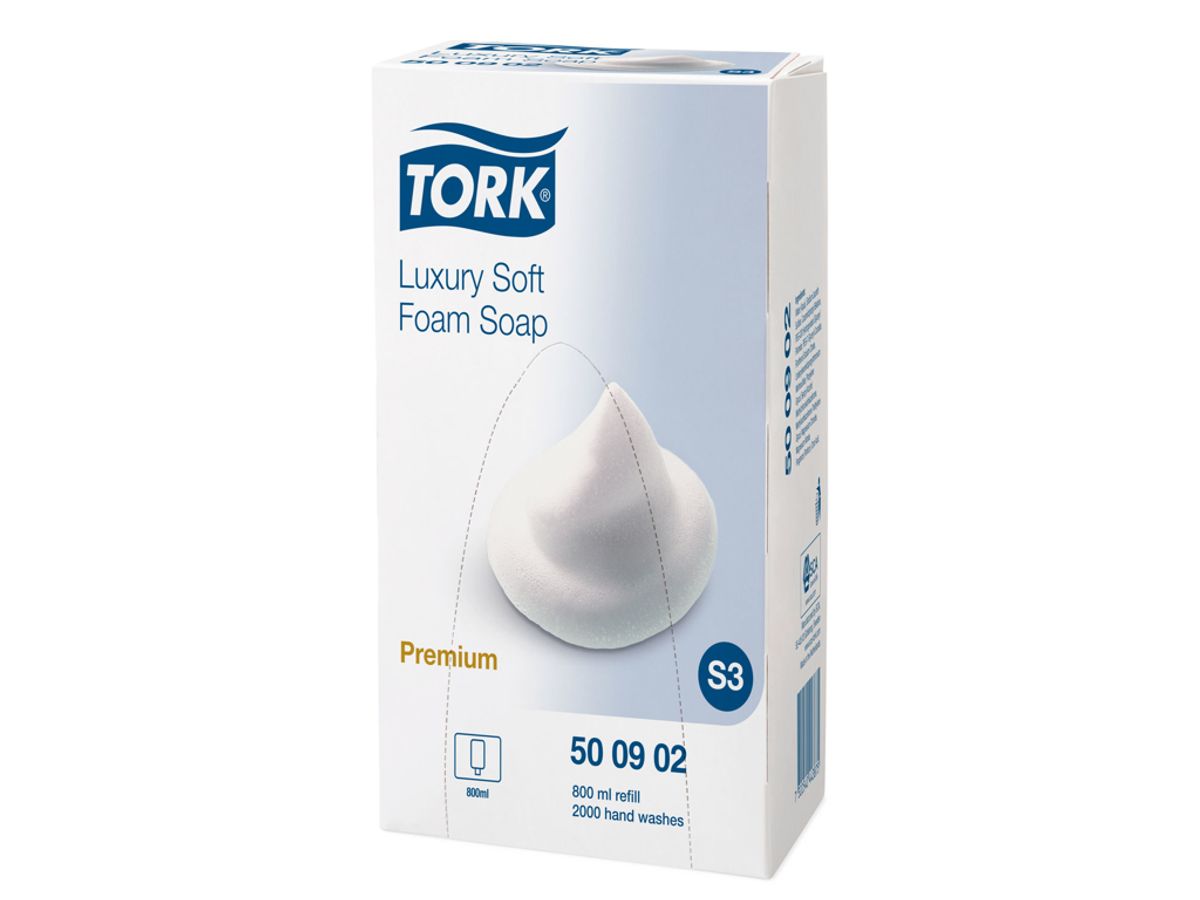 Sæbe Tork S3 500902 Luxus 4x800 ml.