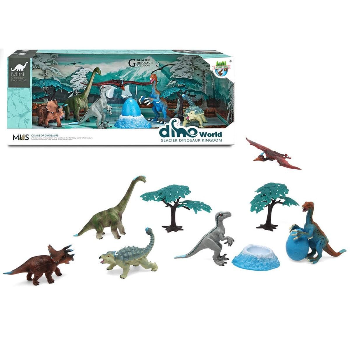 Sæt Dinosaurer Glacier Kingdom